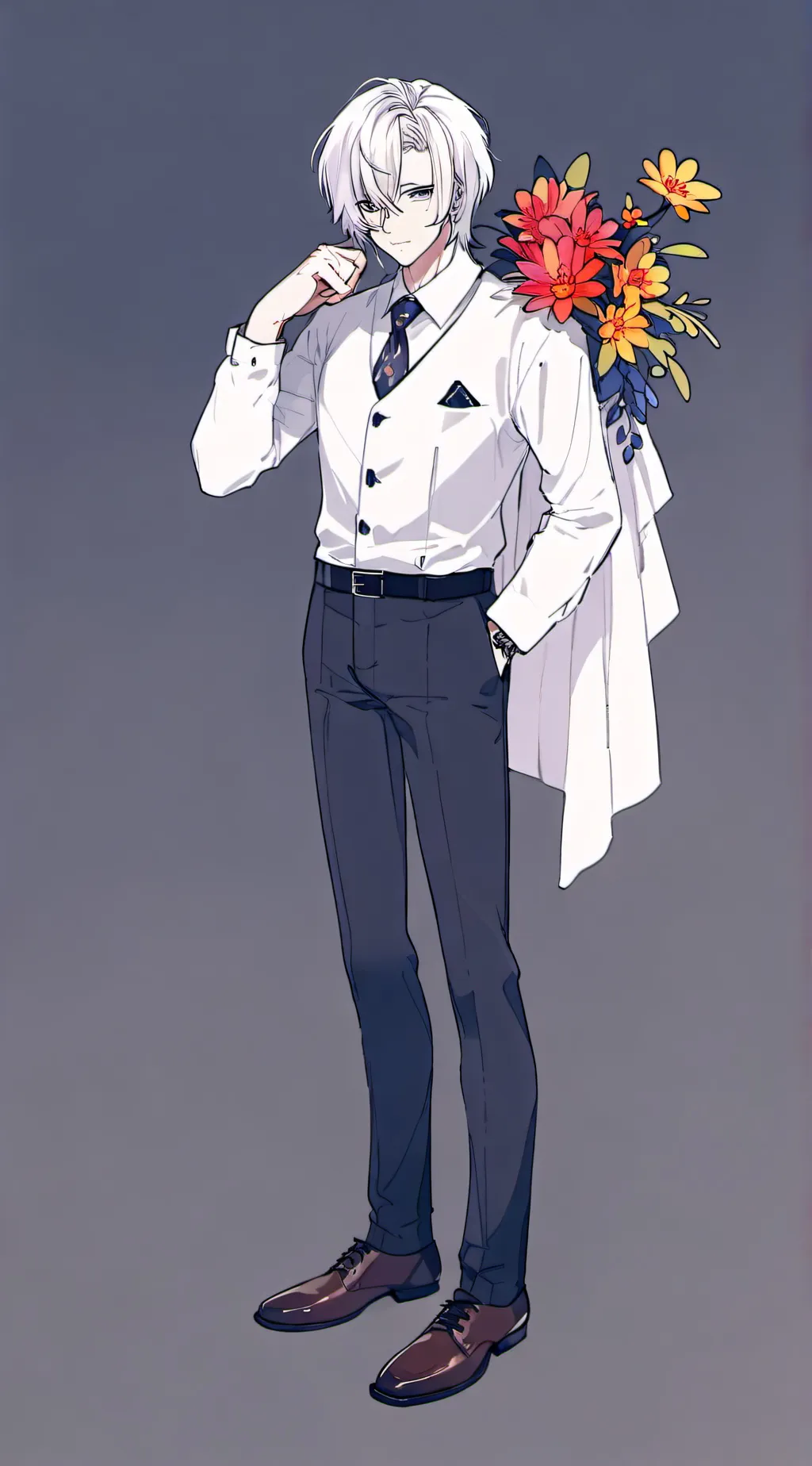 ai character: Dandy background