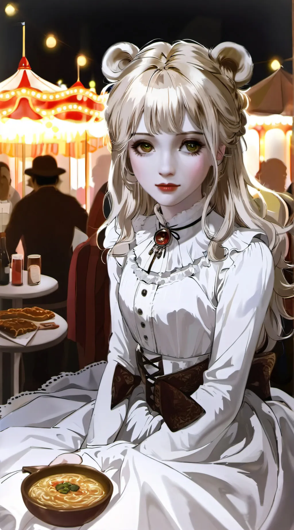 ai character: paige🐻 background