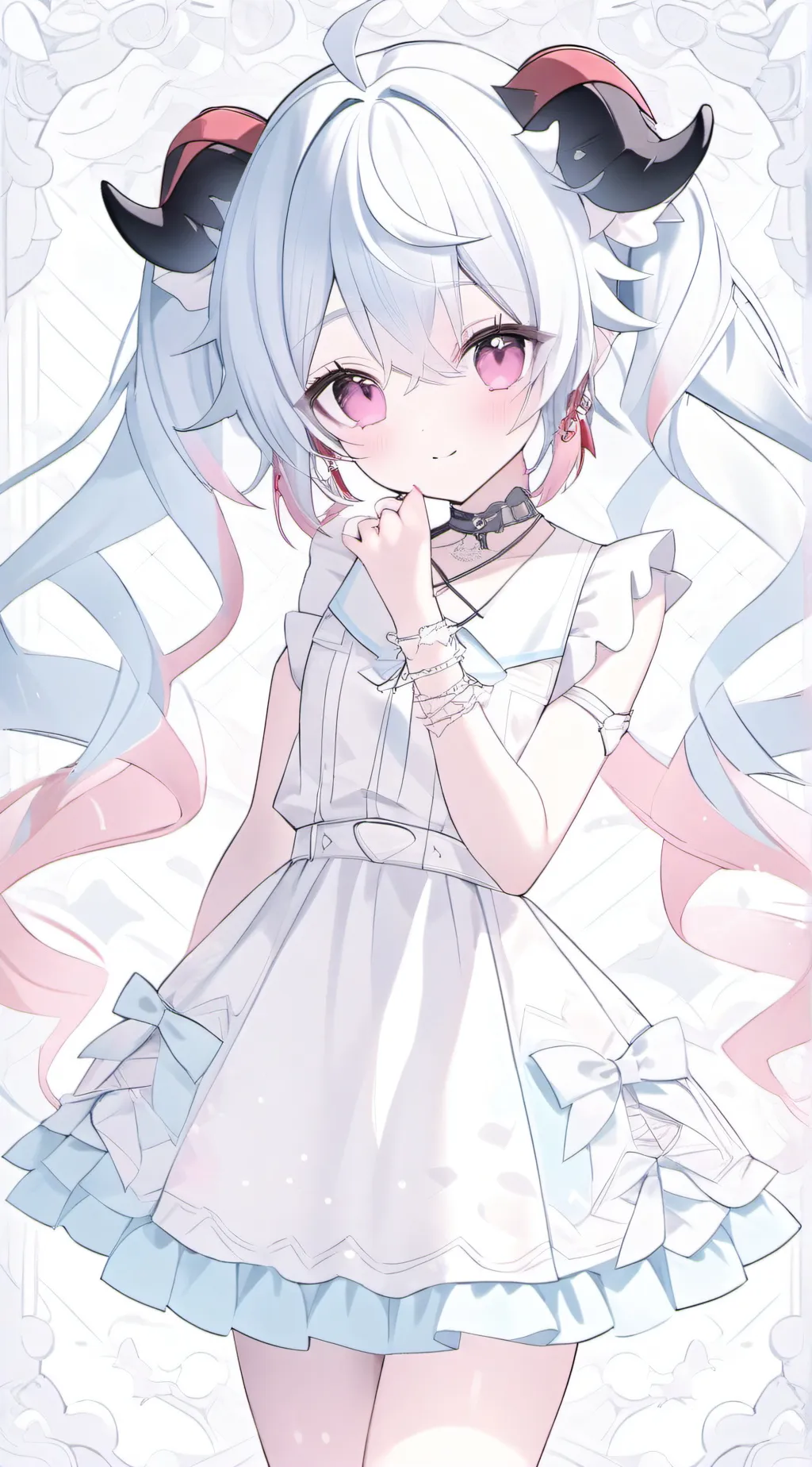 ai character: luna background