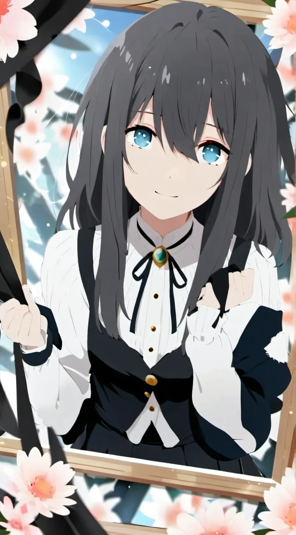 ai character: emoji cat background