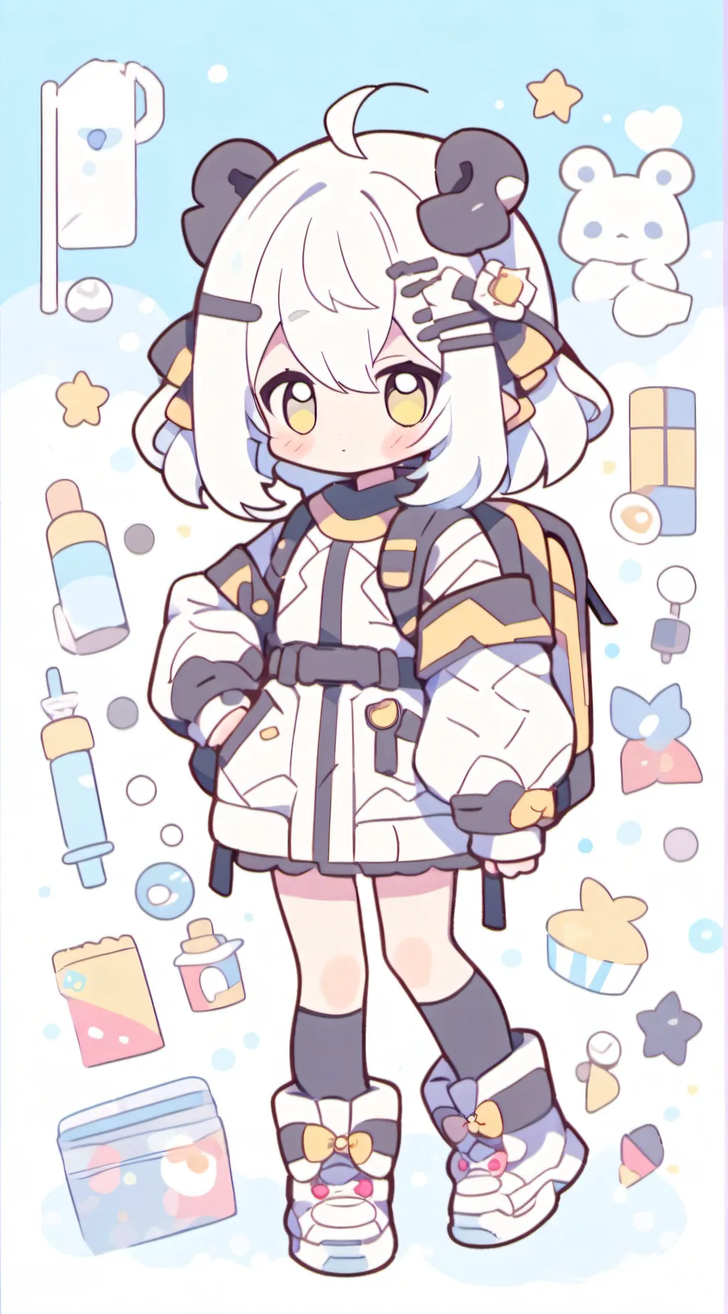 ai character: MHA background