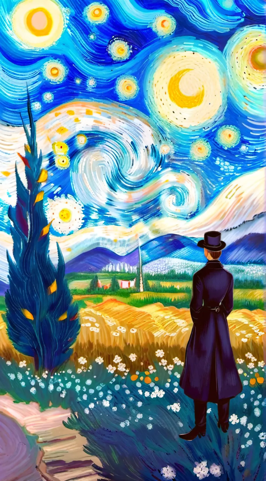 ai character: mean charlie  background