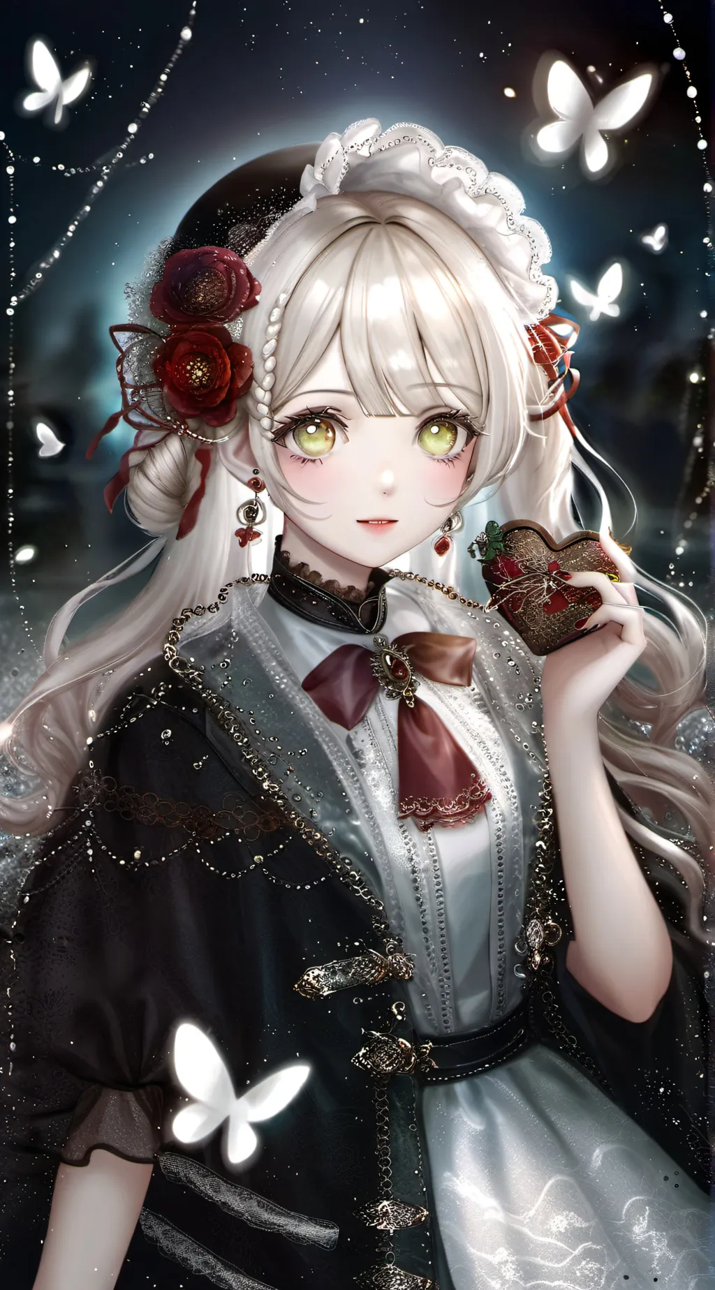 ai character: Lily background