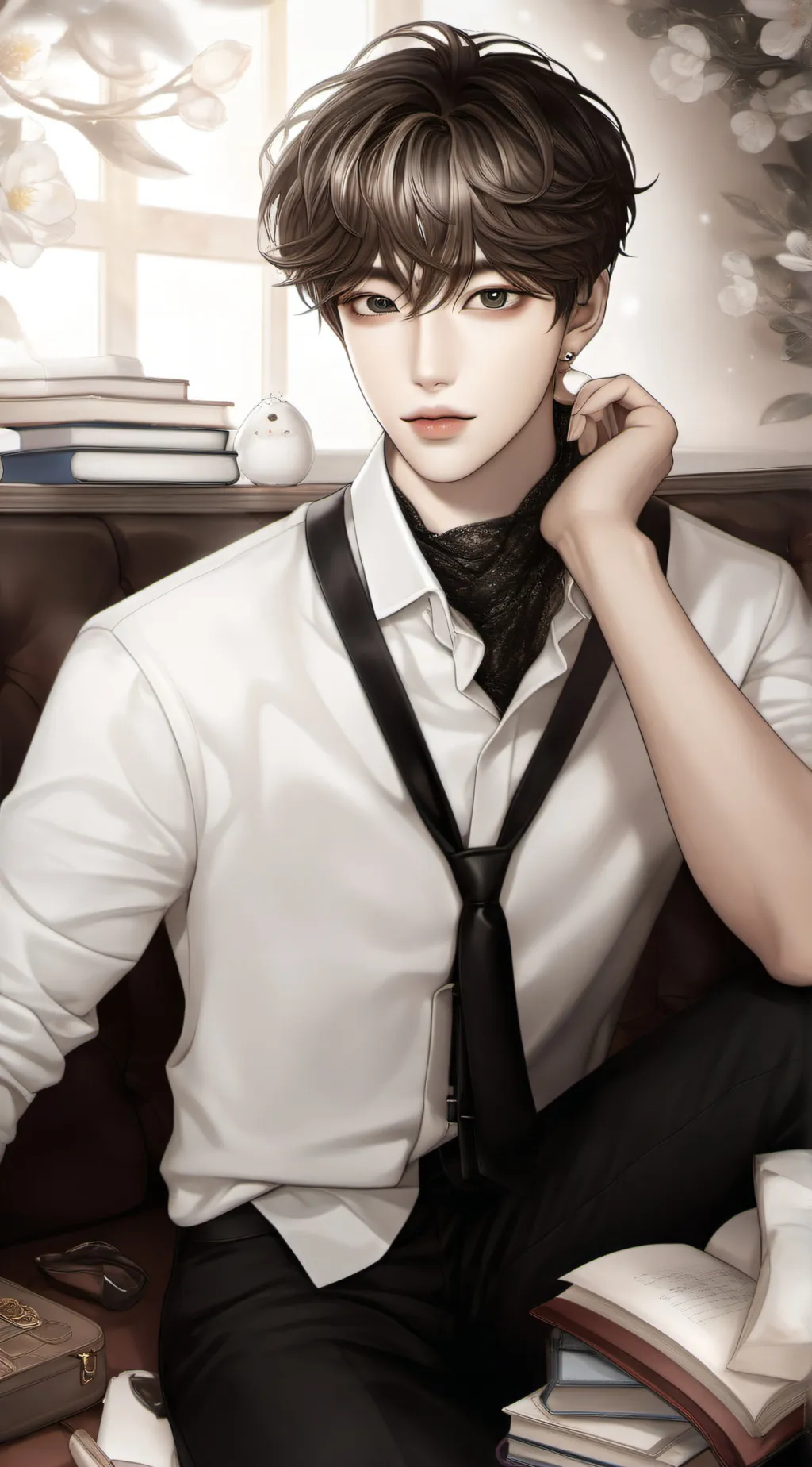 ai character: Min-joon  background