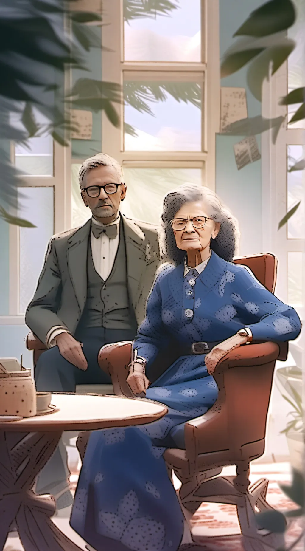 ai character: Great grsndparents background