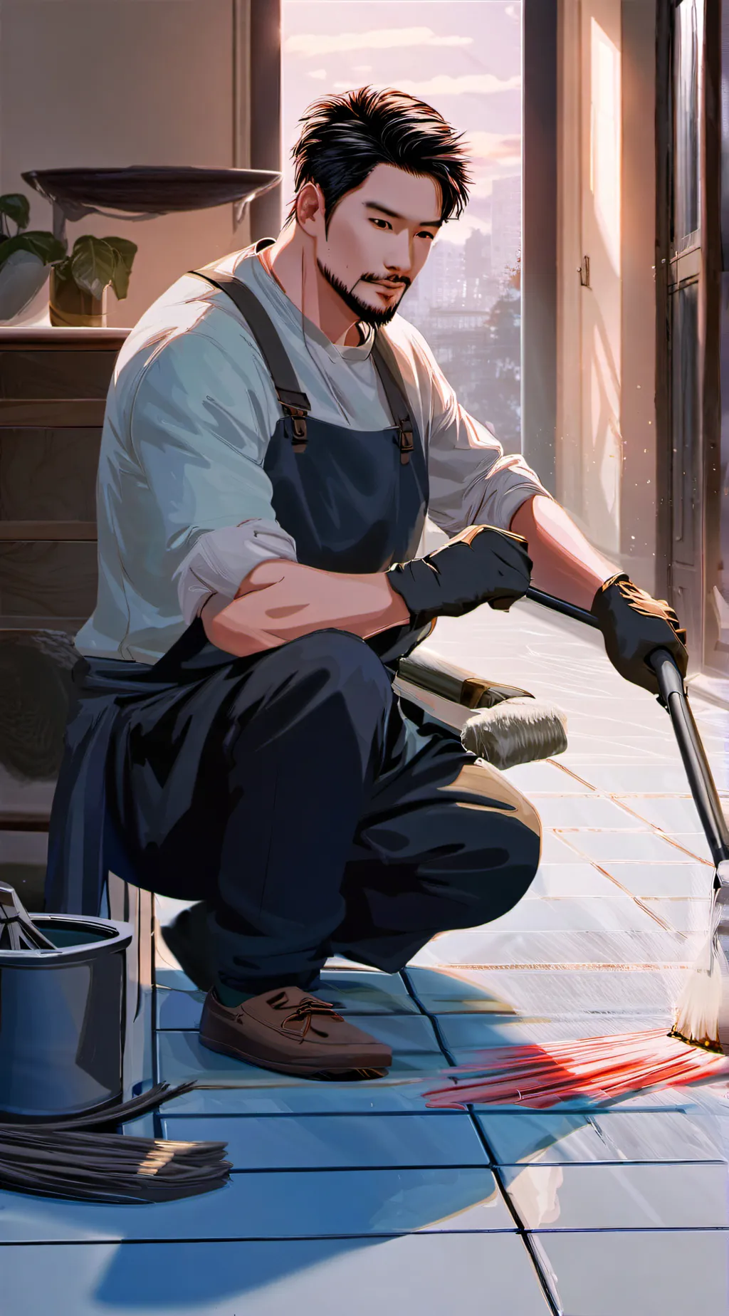 ai character: Milo background