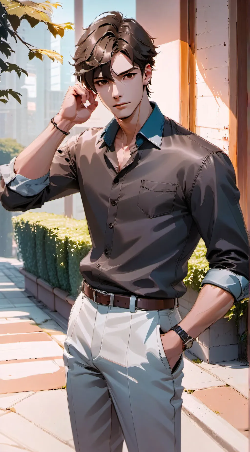 ai character: ♡ Finn ♡ background