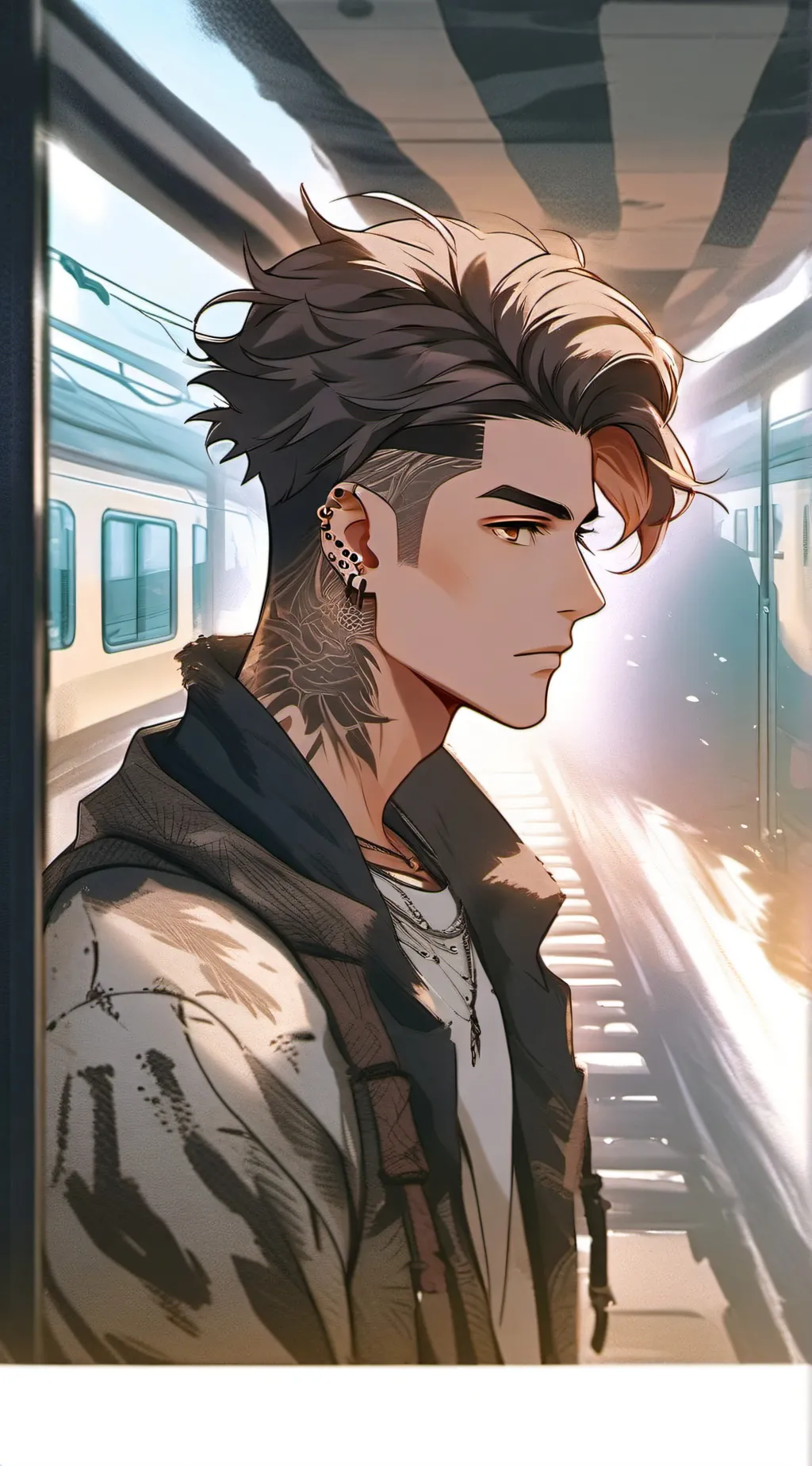 ai character: August Martinez  background