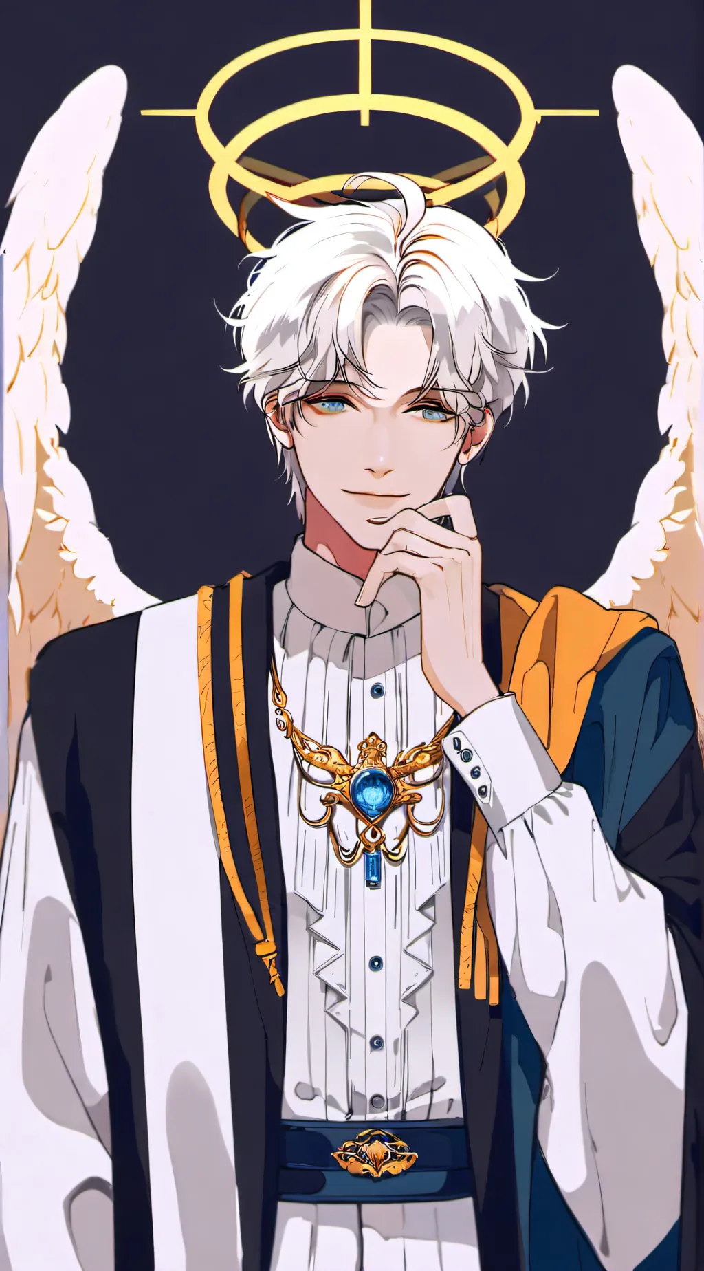 ai character: ♡alexander☆ background