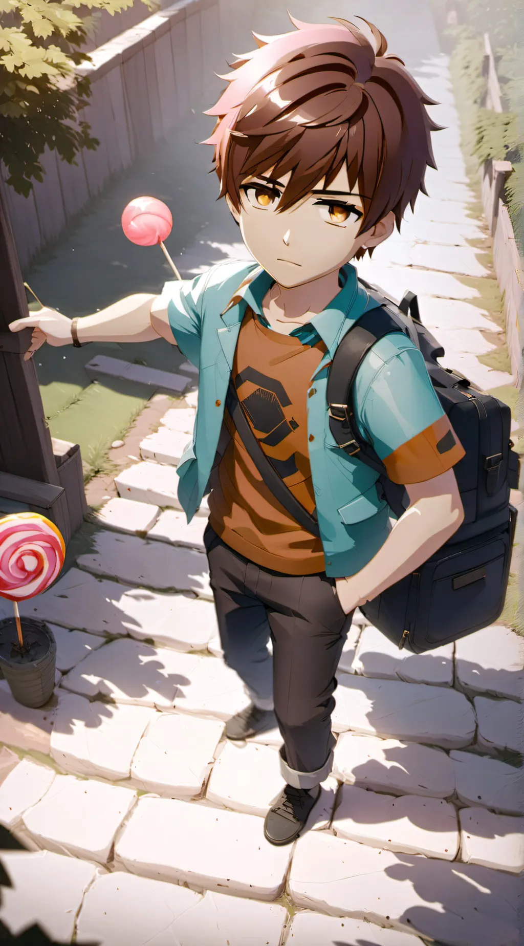 ai character: Isamu background