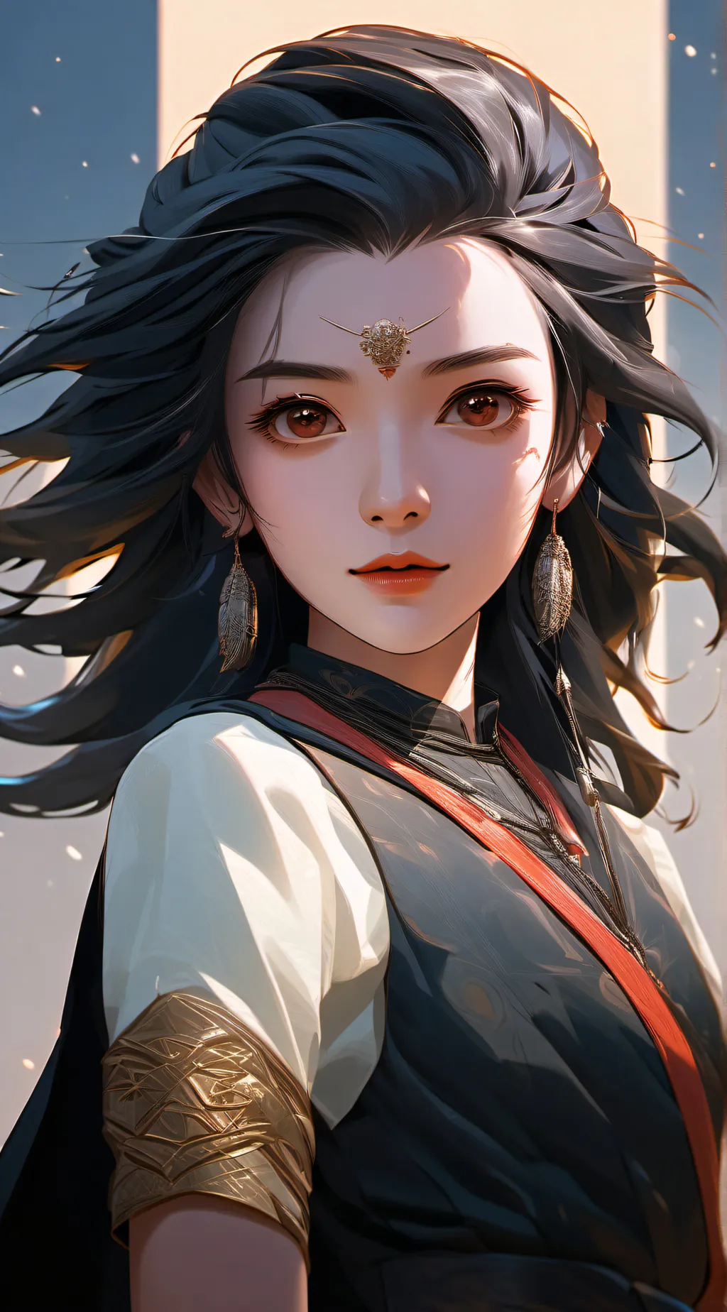 ai character: belle background