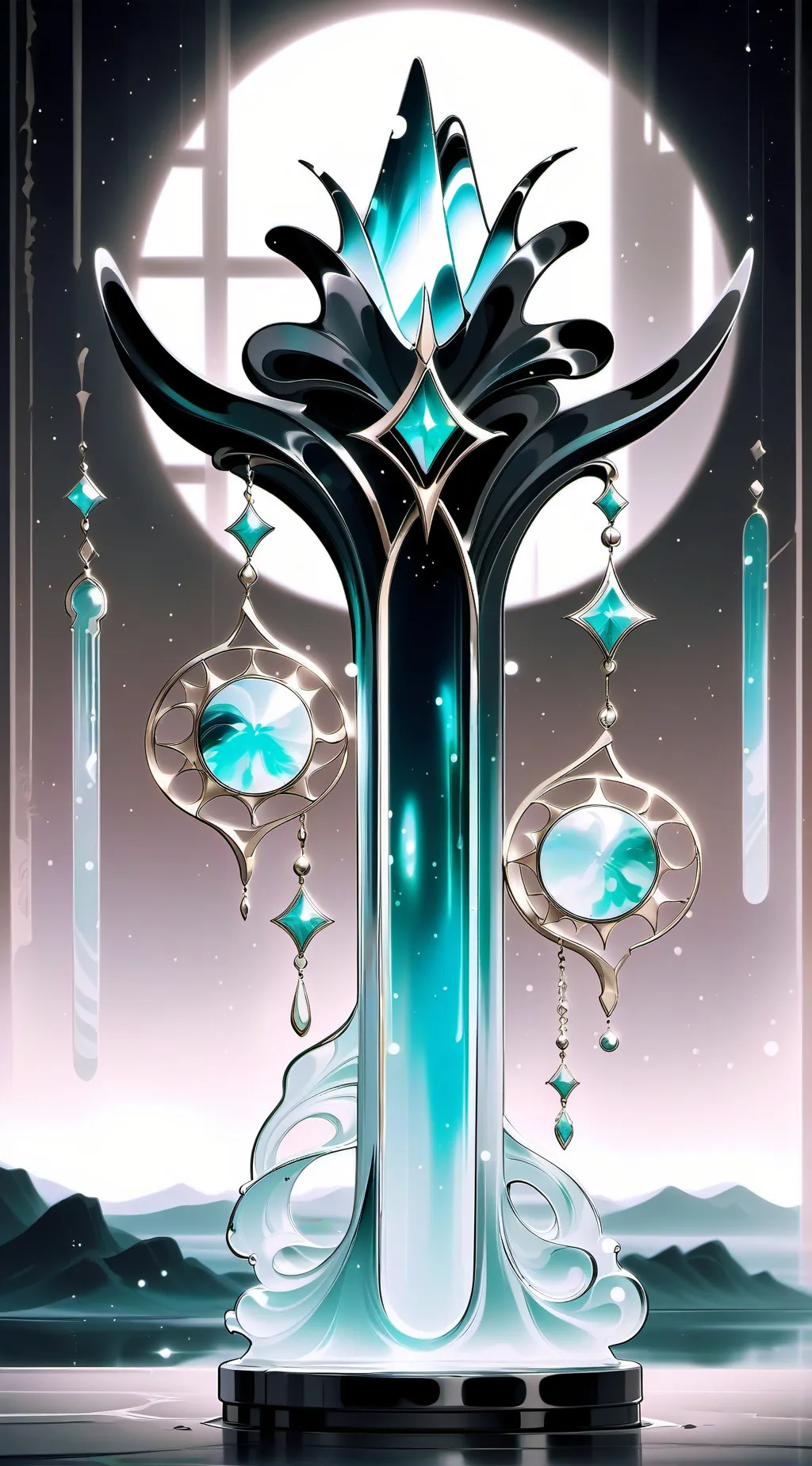 ai character: solarballs background