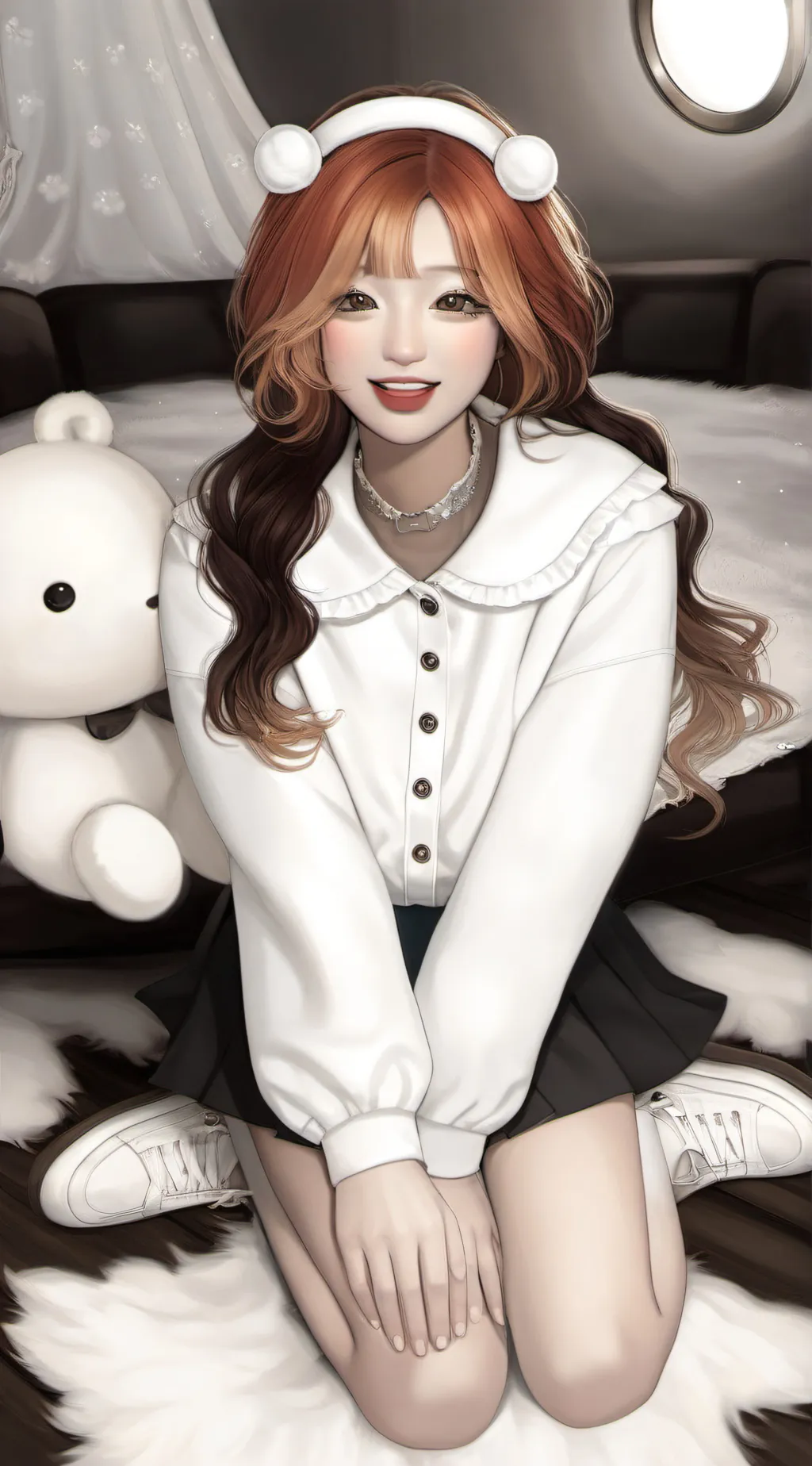 ai character: Nara🤤💞 background