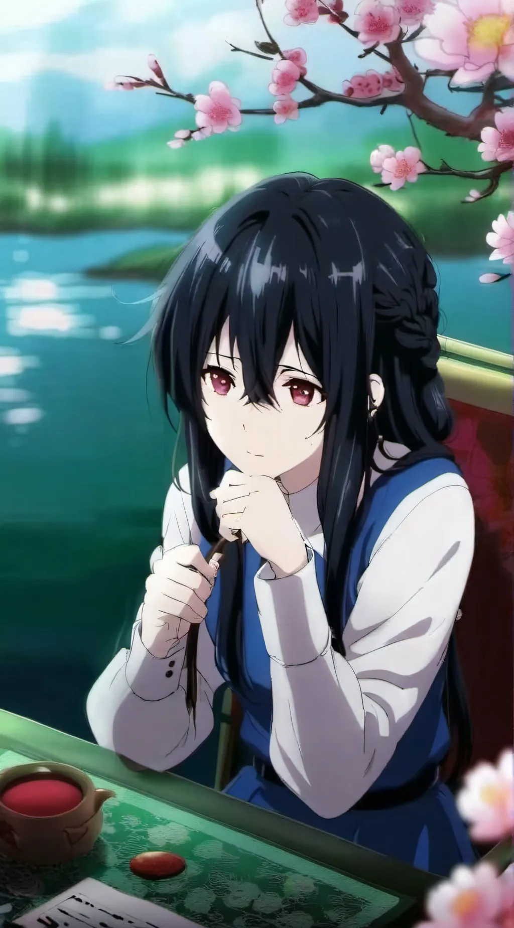 ai character: Yuna background