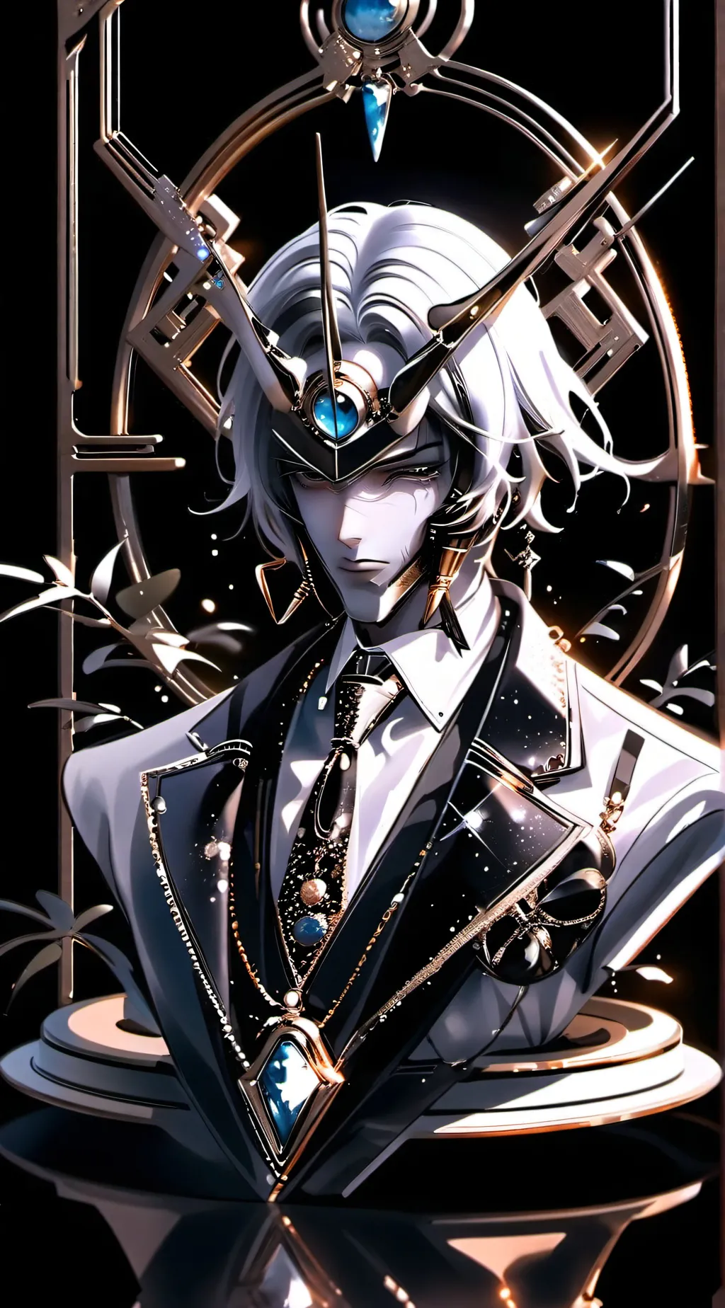 ai character: A room background