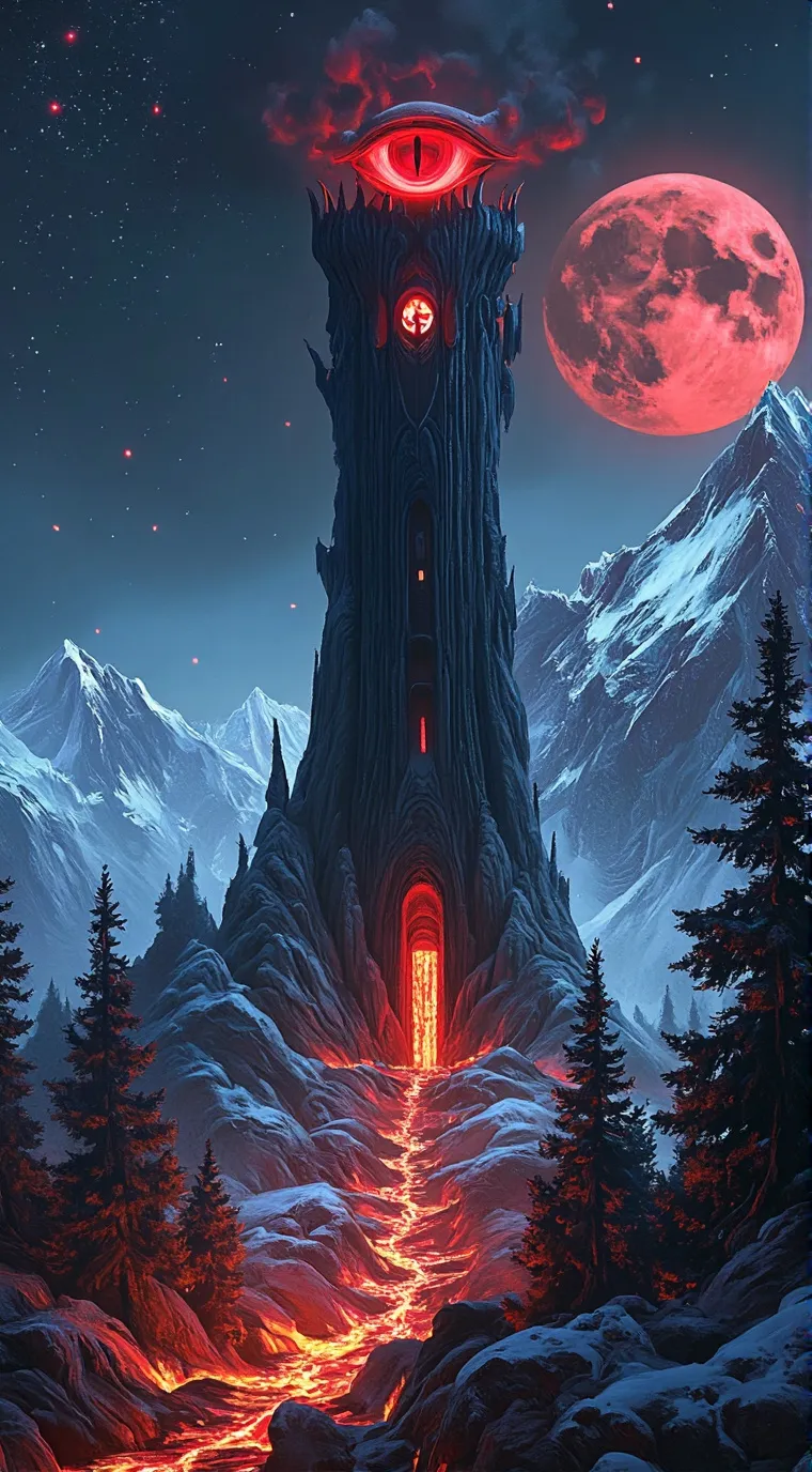 ai character: devil background