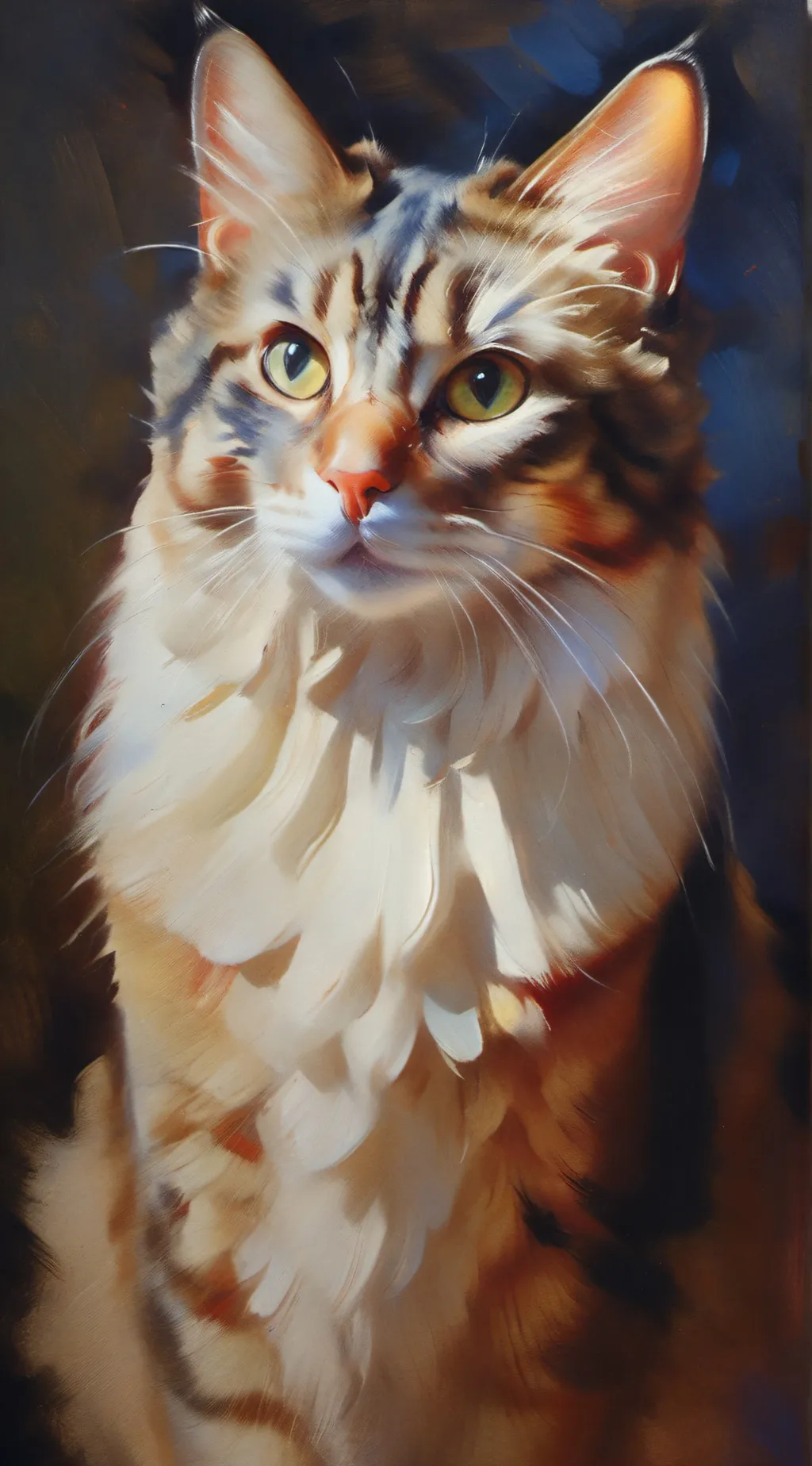 ai character: endicopia but cats background