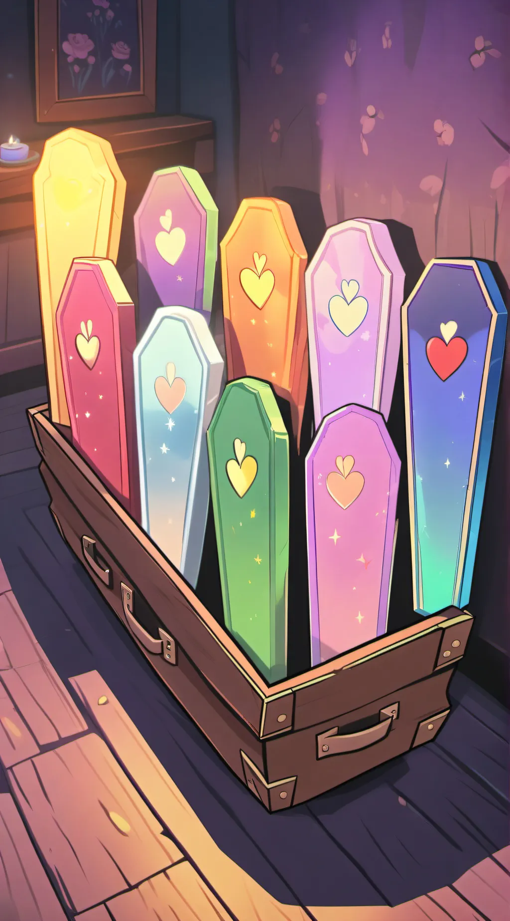 ai character: undertale souls background