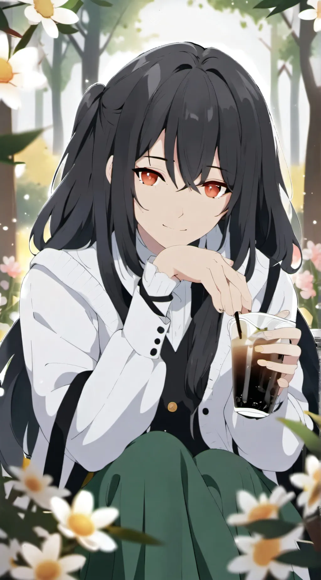 ai character: kat background