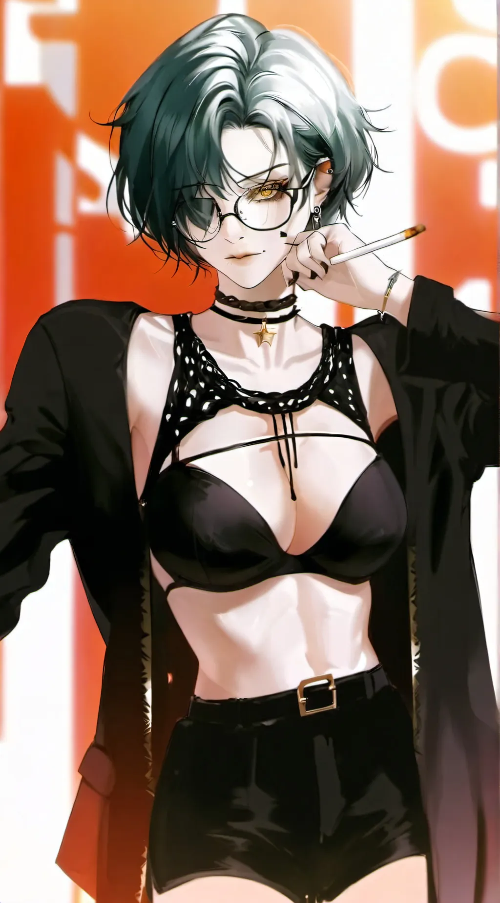 ai character: Maki  zenin background