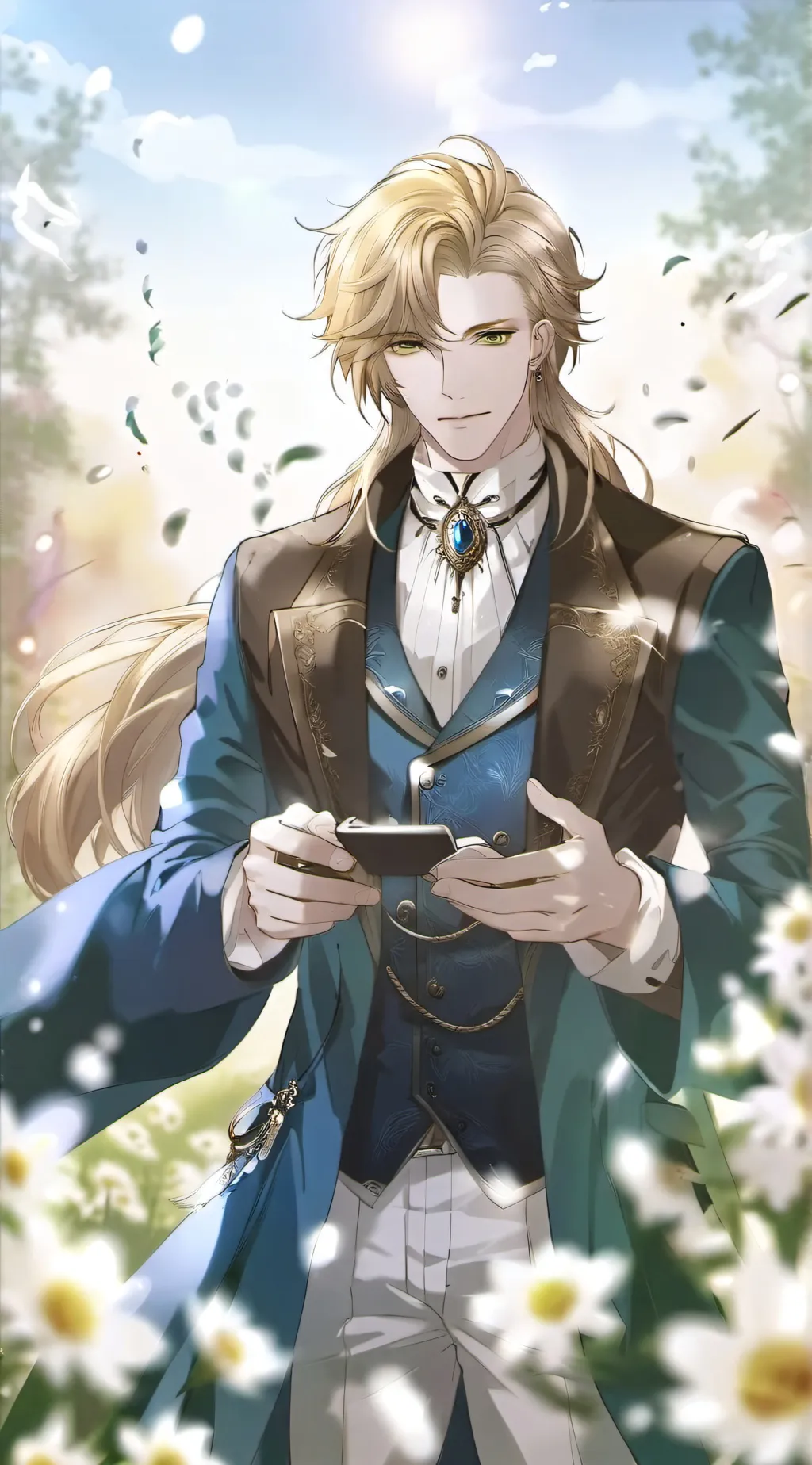 ai character: Horse hybrid - BL background