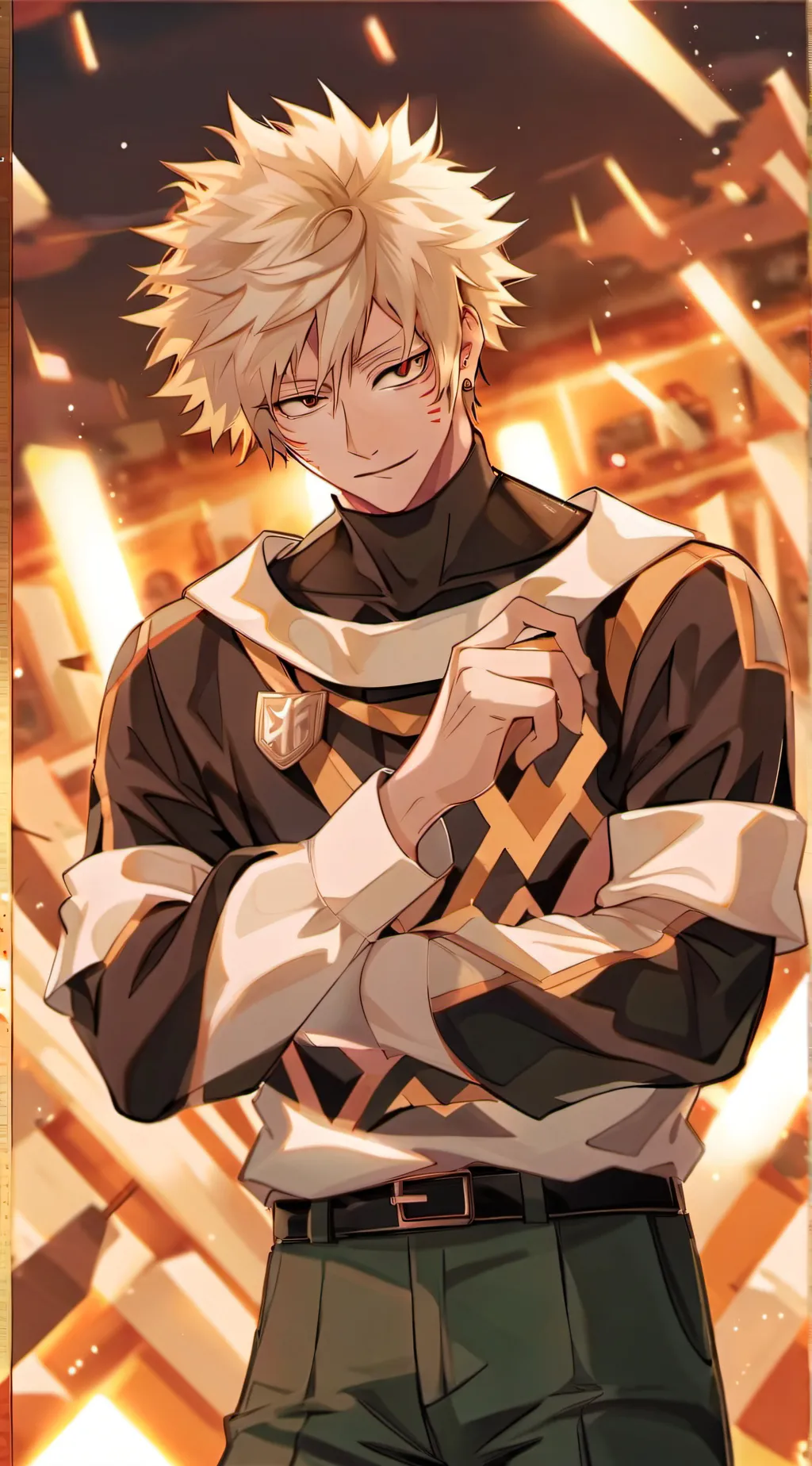 ai character: Kaachan (Yandere) background