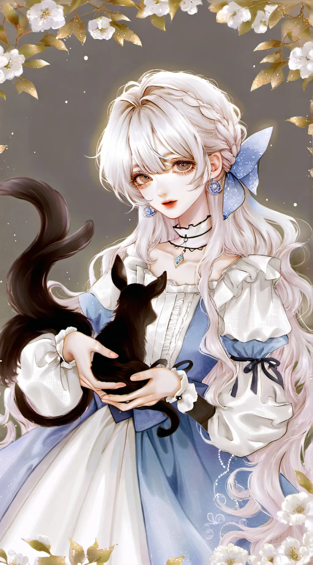 ai character: Elish🖤 background