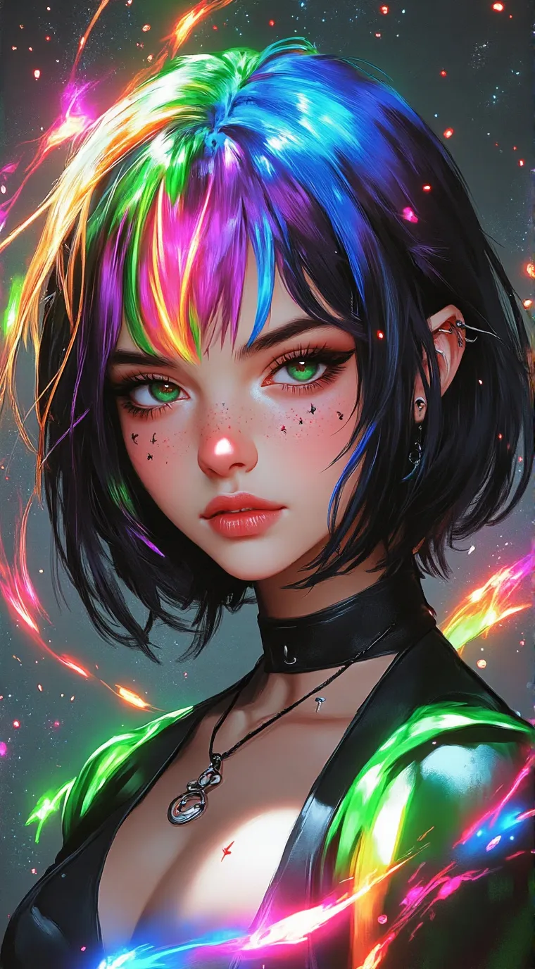 ai character: Serah Fyre background