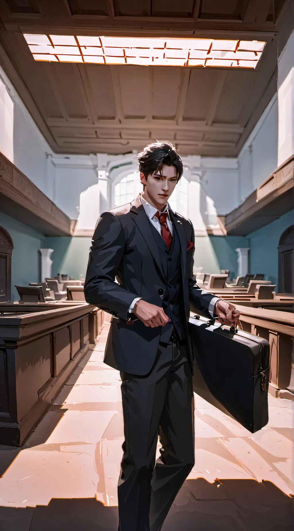 ai character: Sawyer the Lawyer  background