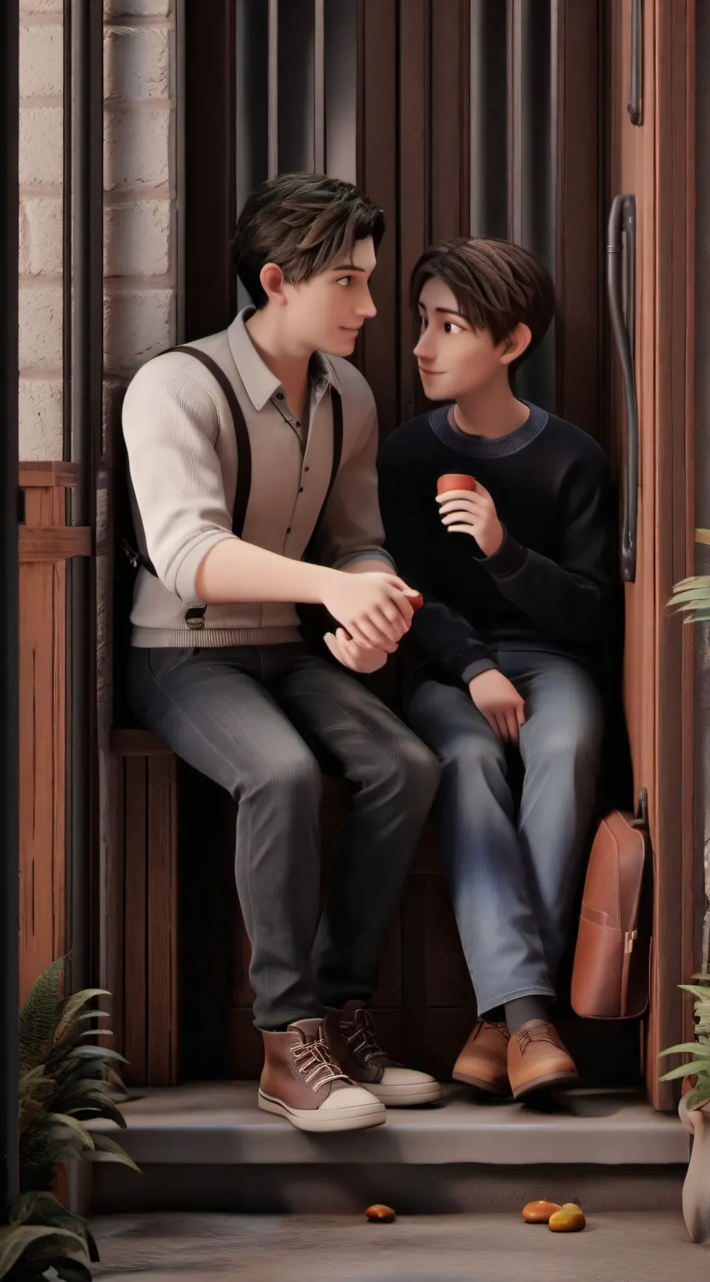 ai character: Heartstopper background