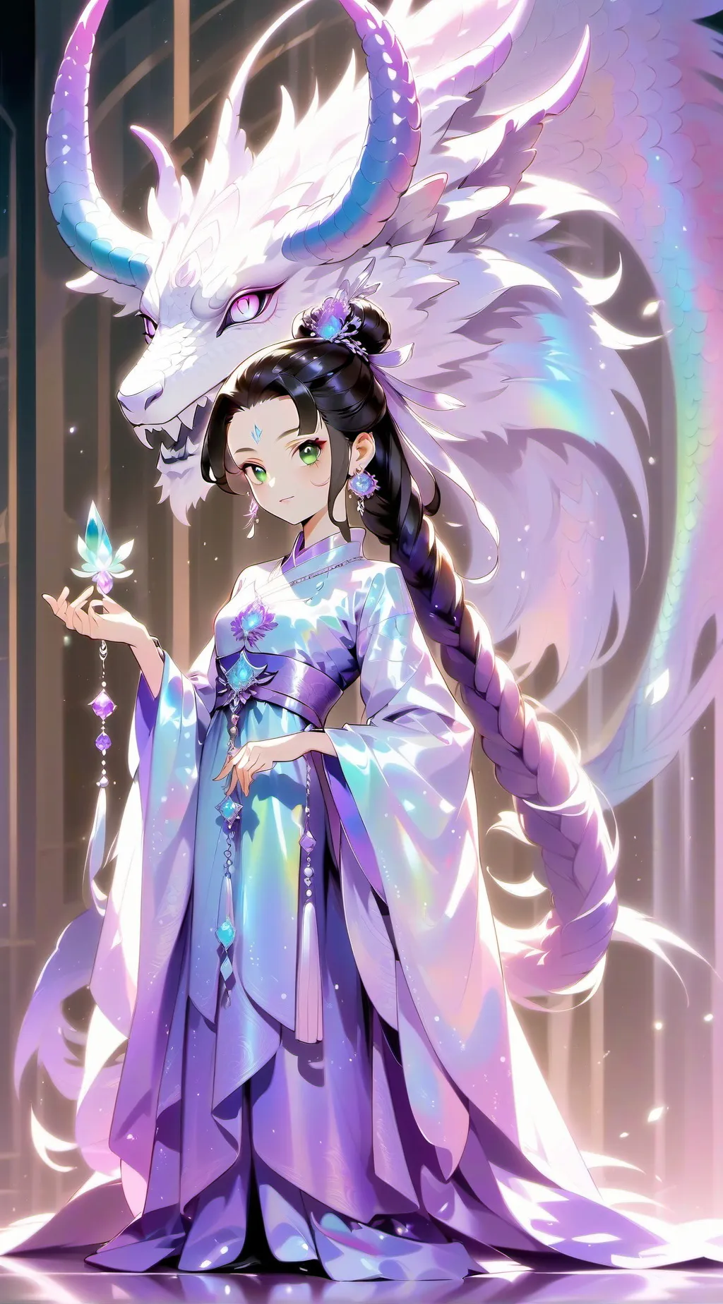 ai character: Jade background