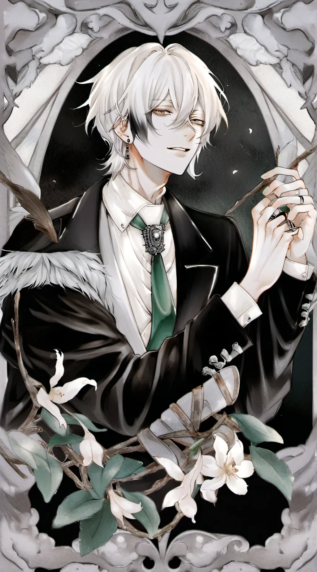 ai character: kyle background