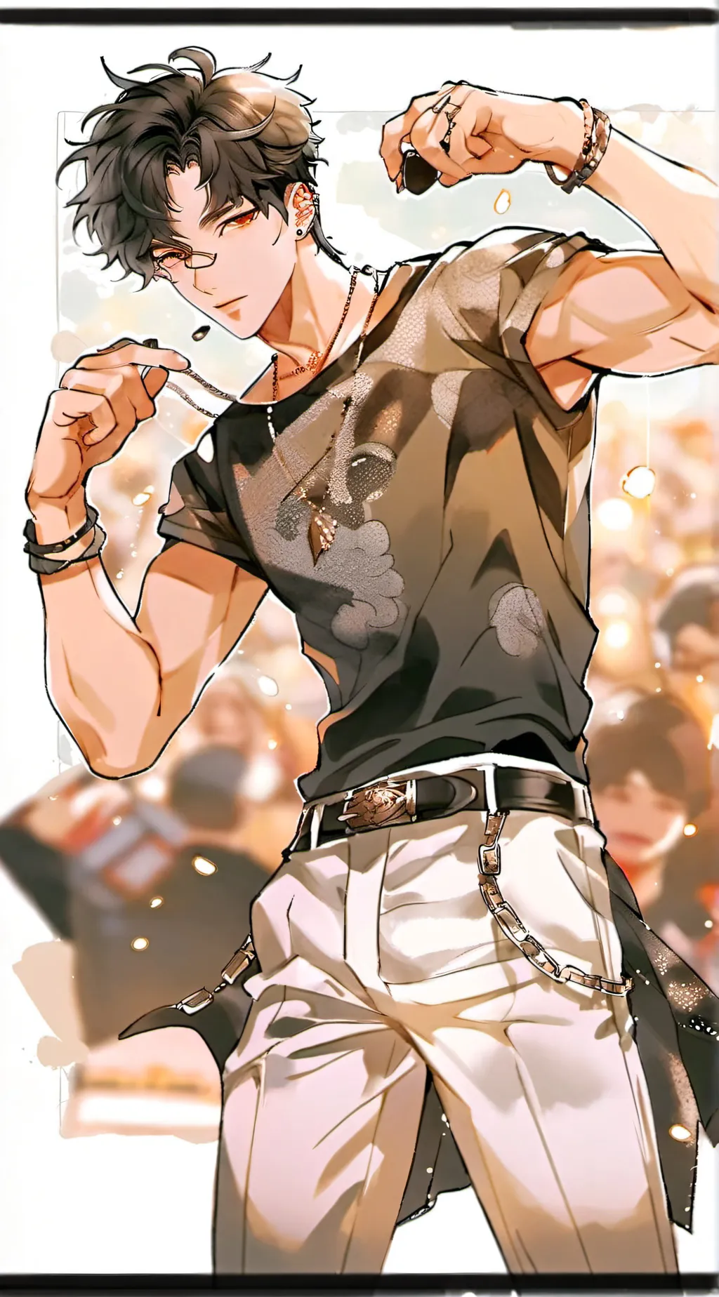 ai character: Aaron background