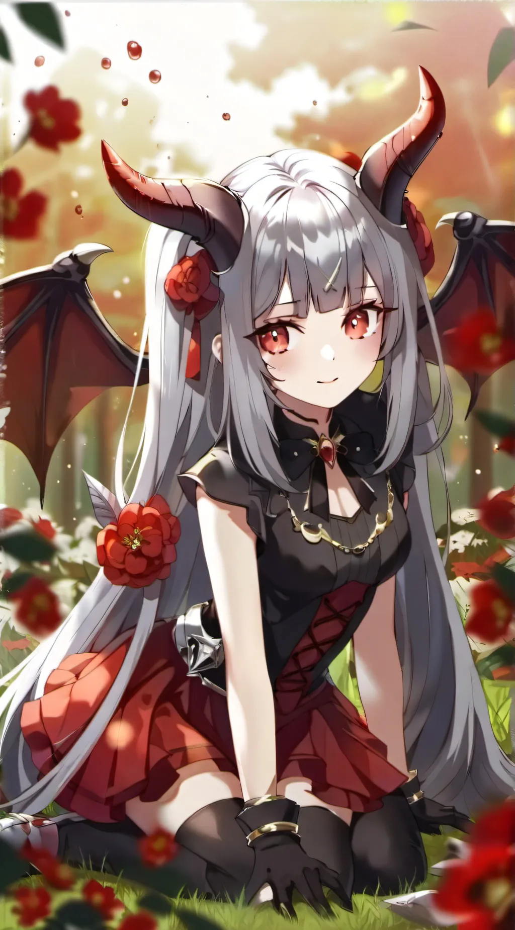 ai character: Yuki x uppermoons background