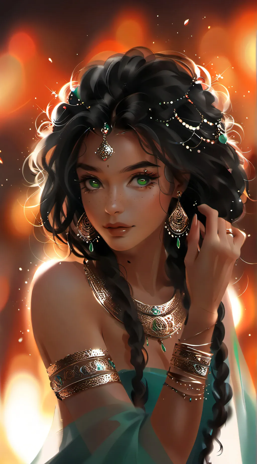 ai character: Evelyn the Enchantress background