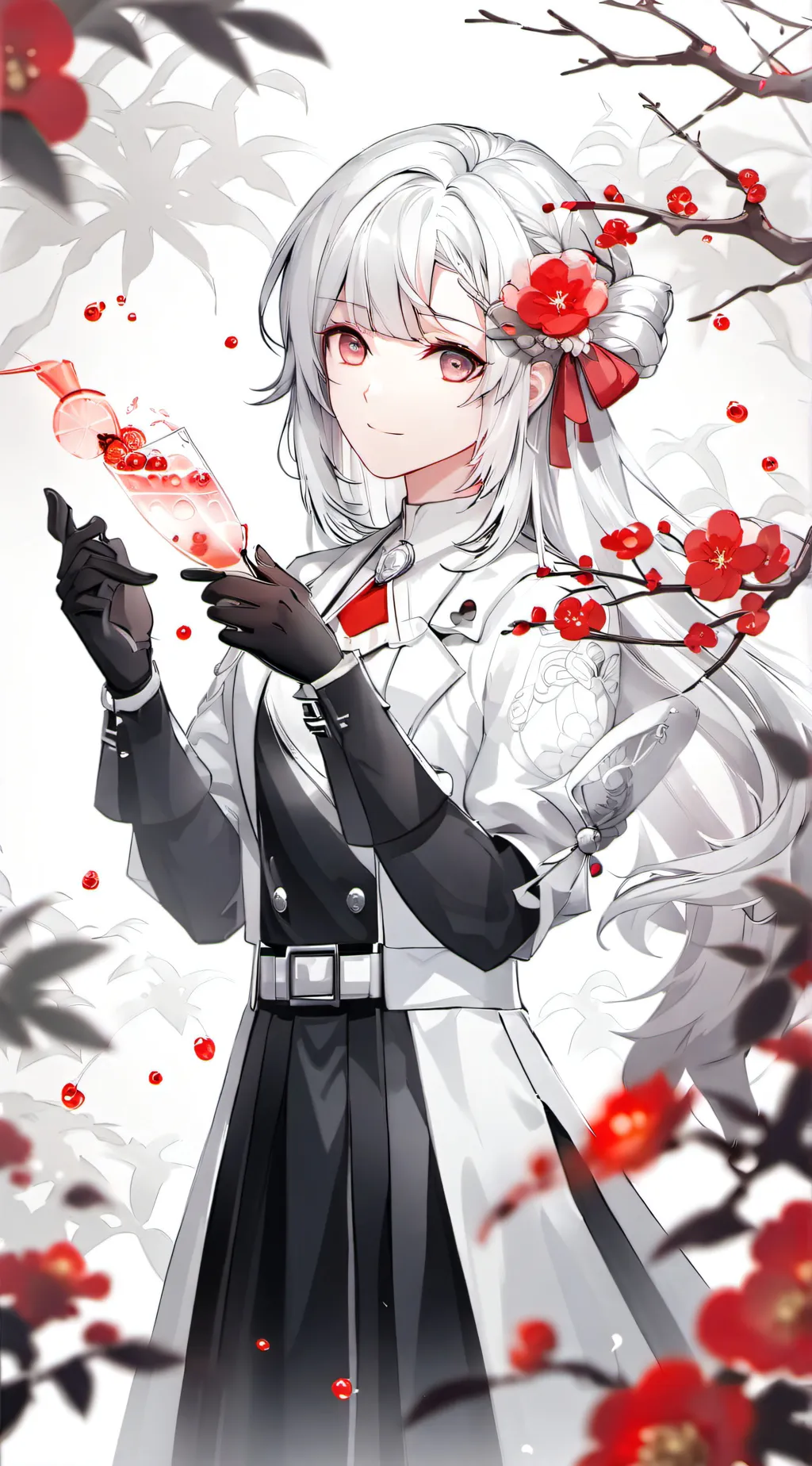 ai character: crackle cradle background