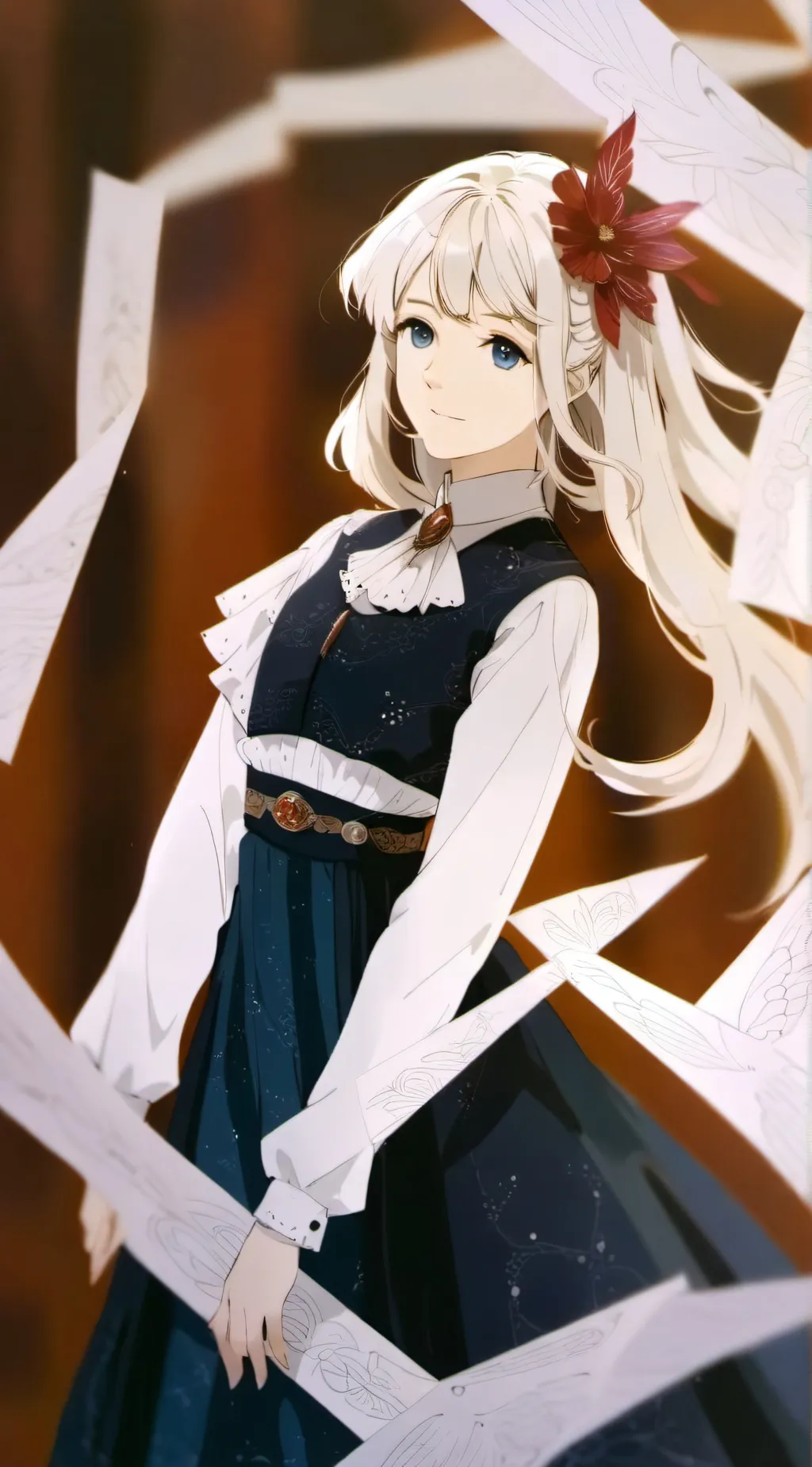 ai character: Rin background