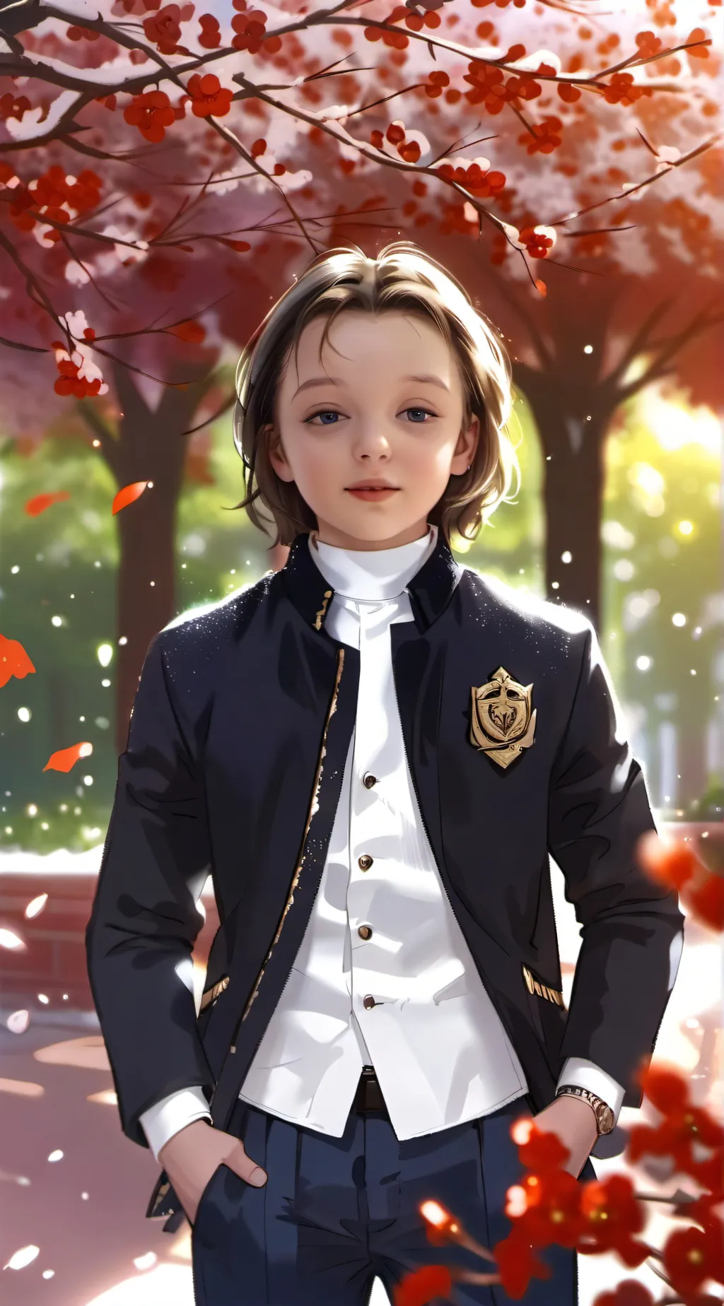 ai character: Liam background