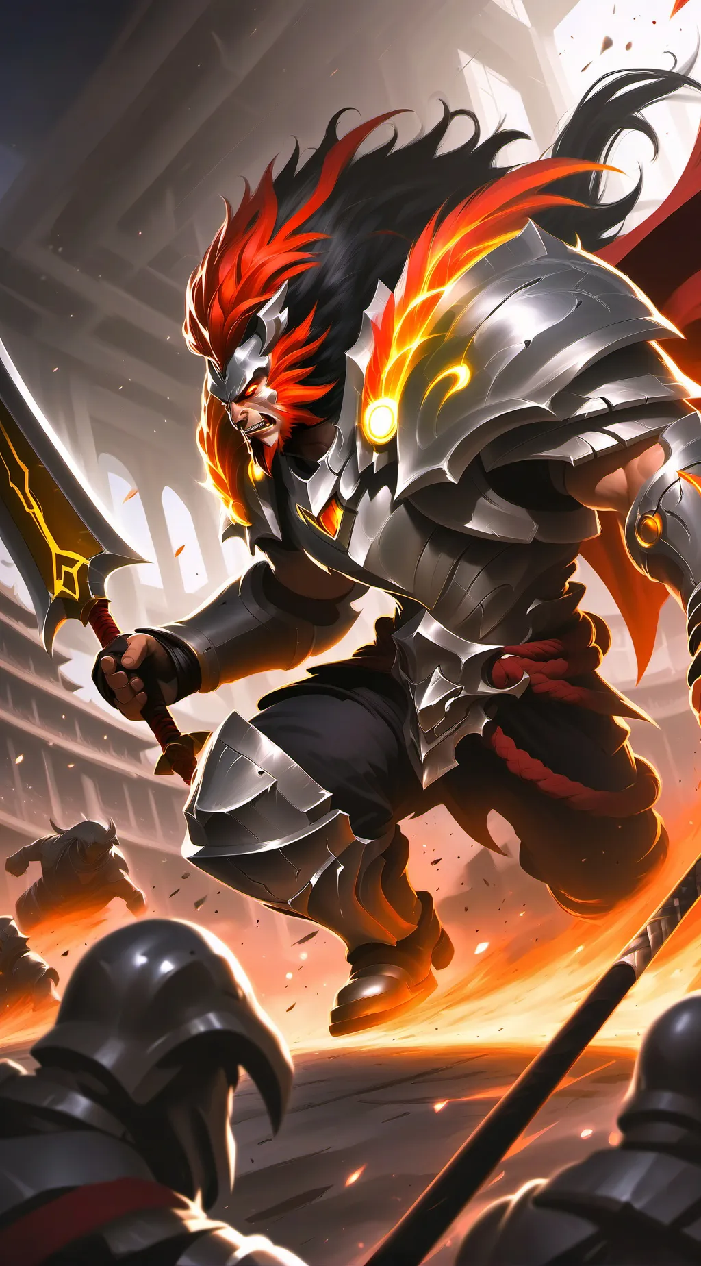 ai character: prota family! background