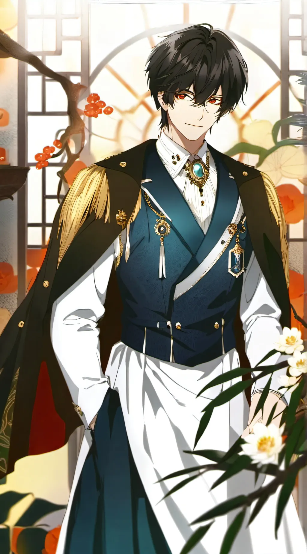 ai character: Docteur du prince  background