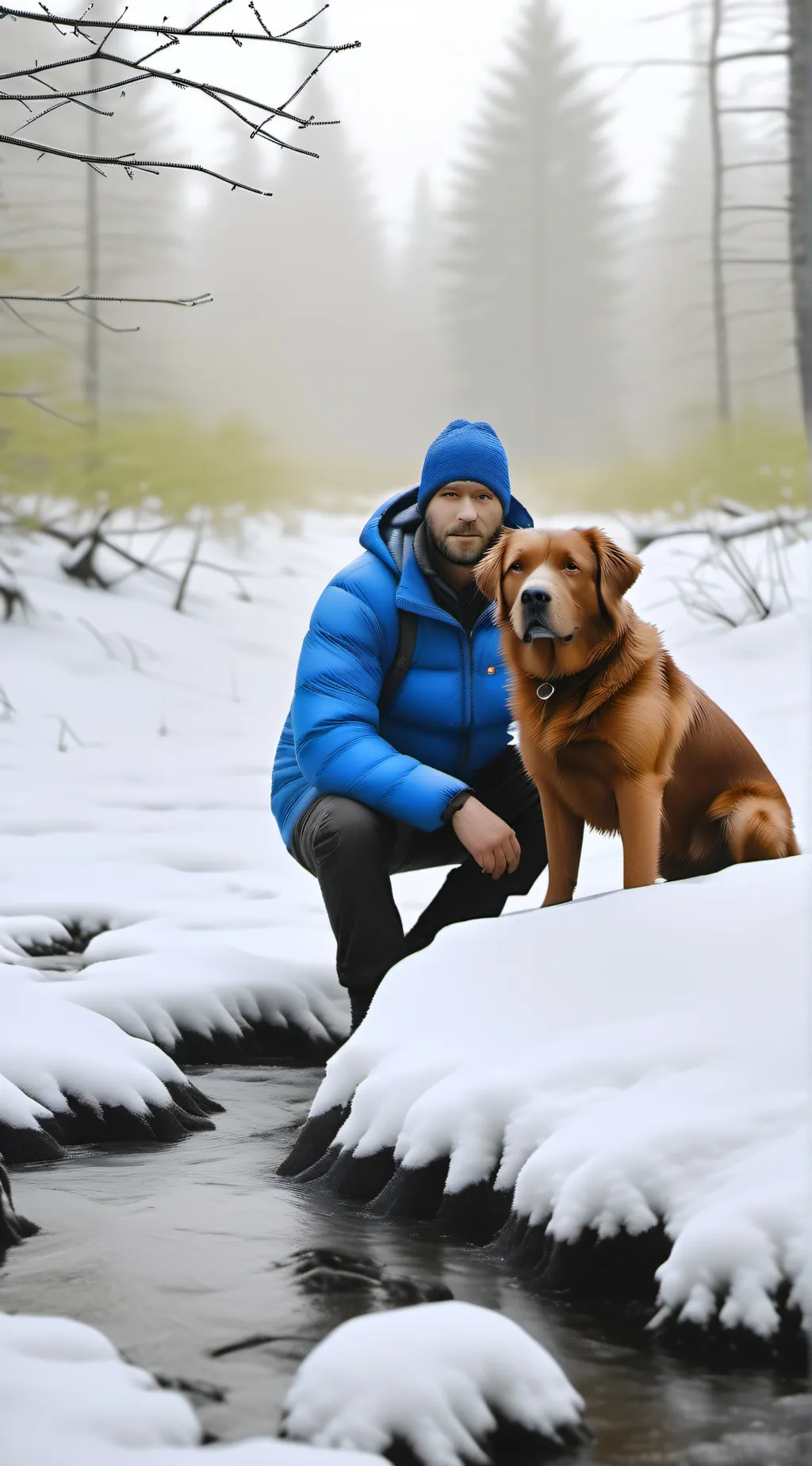 ai character: mha × Bluey  background