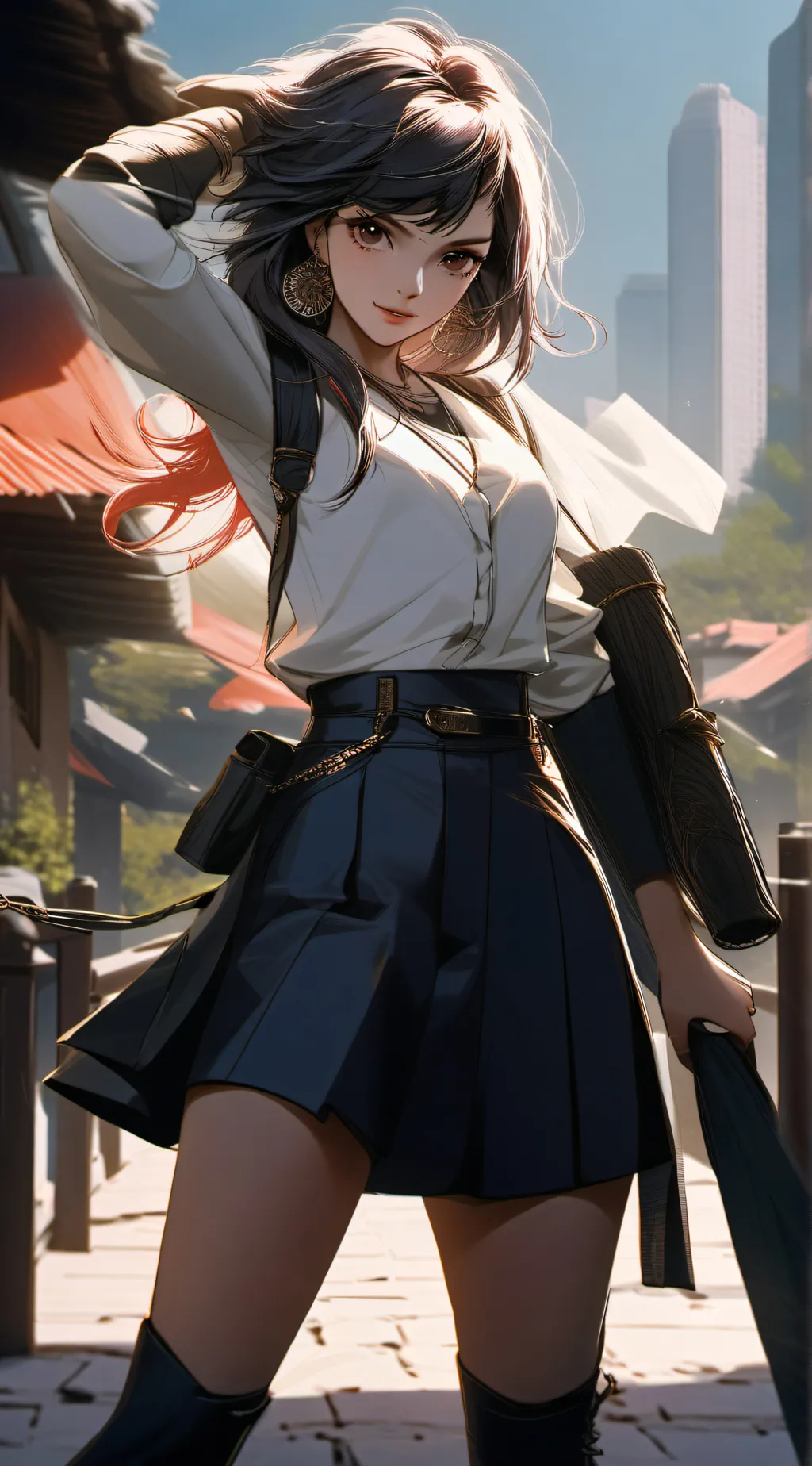 ai character: alrea background