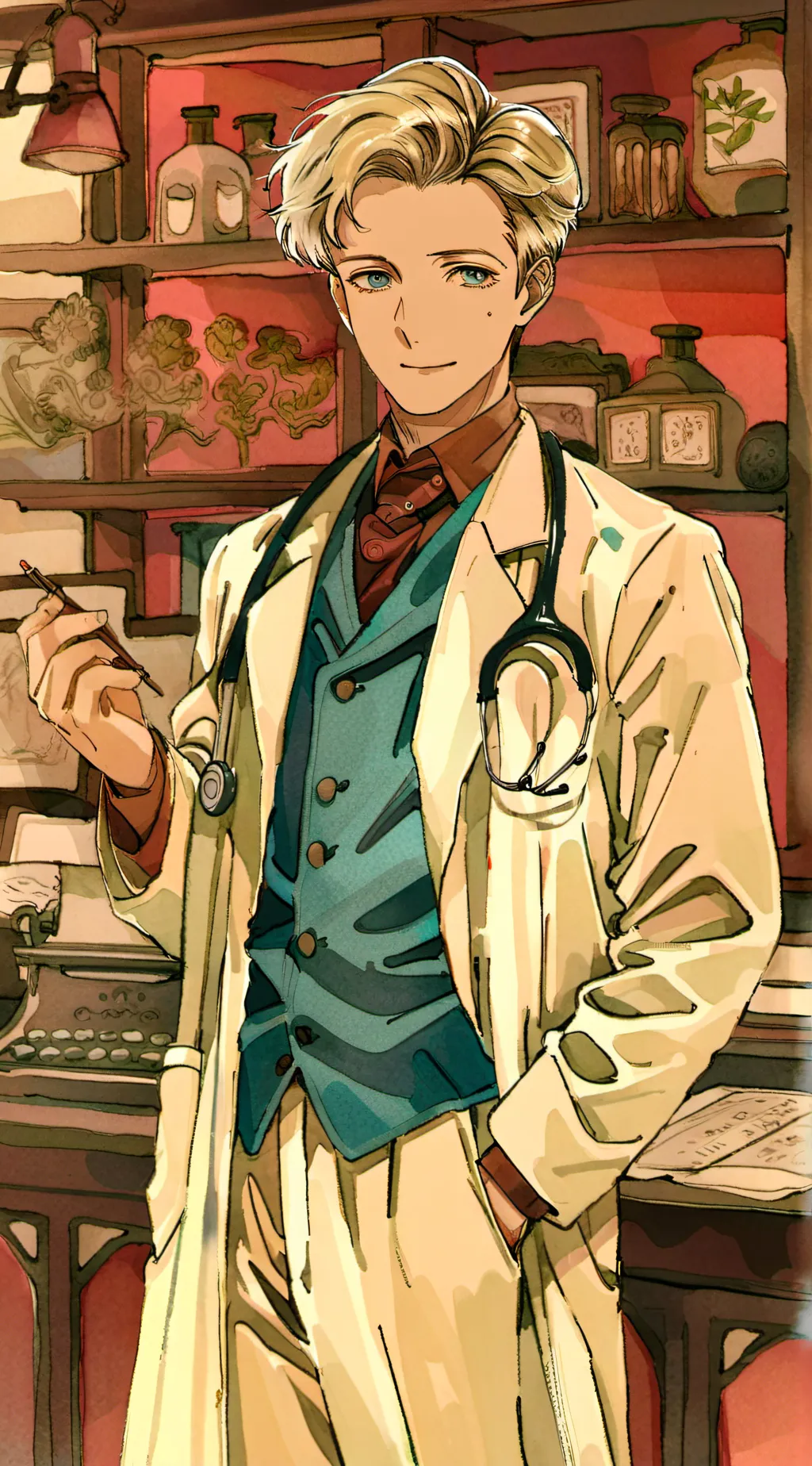 ai character: Doctor Jason Brown background