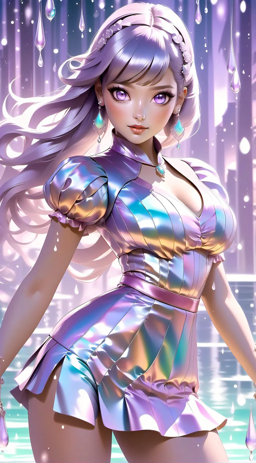 ai character: lisa rock  background