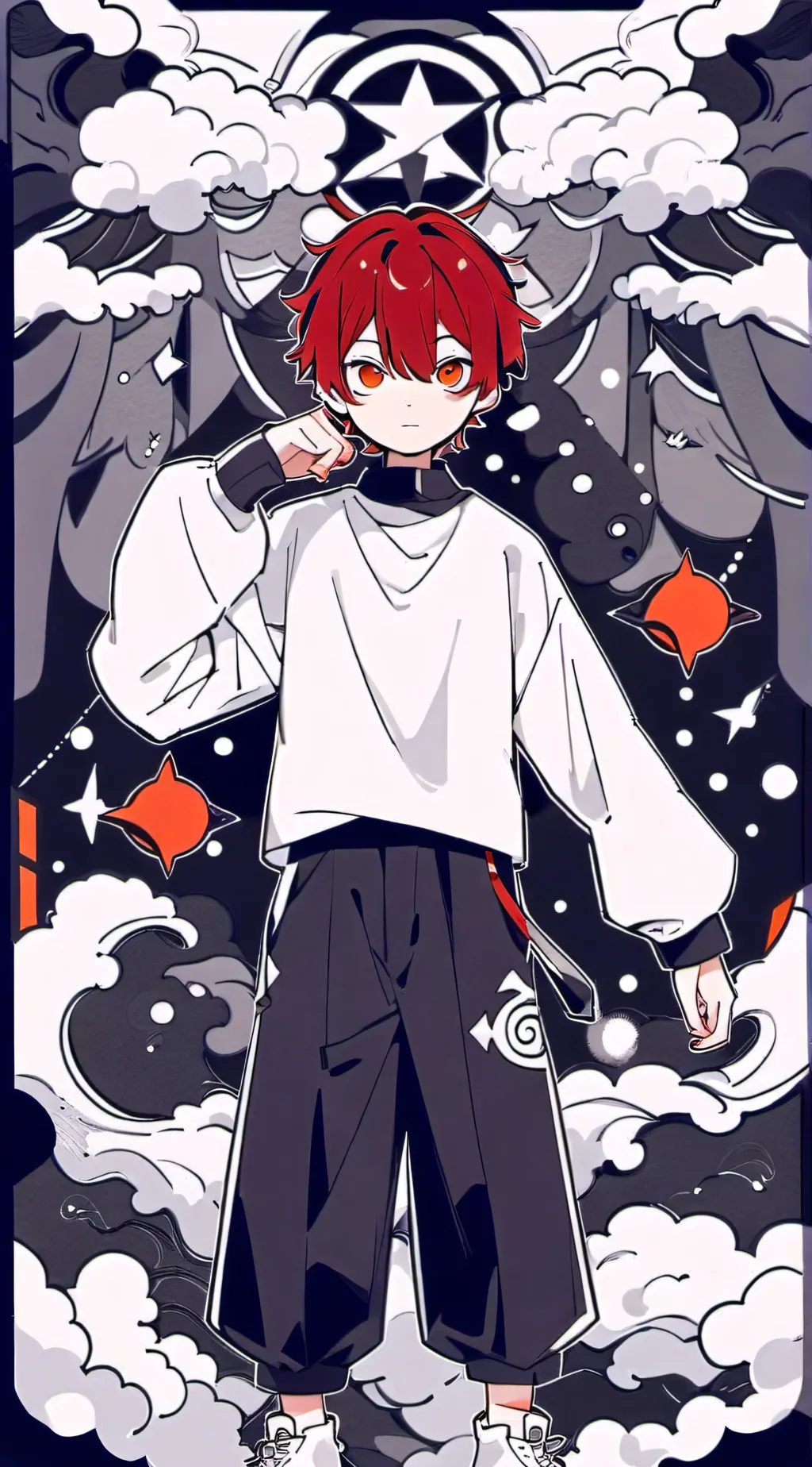 ai character: Naruto background