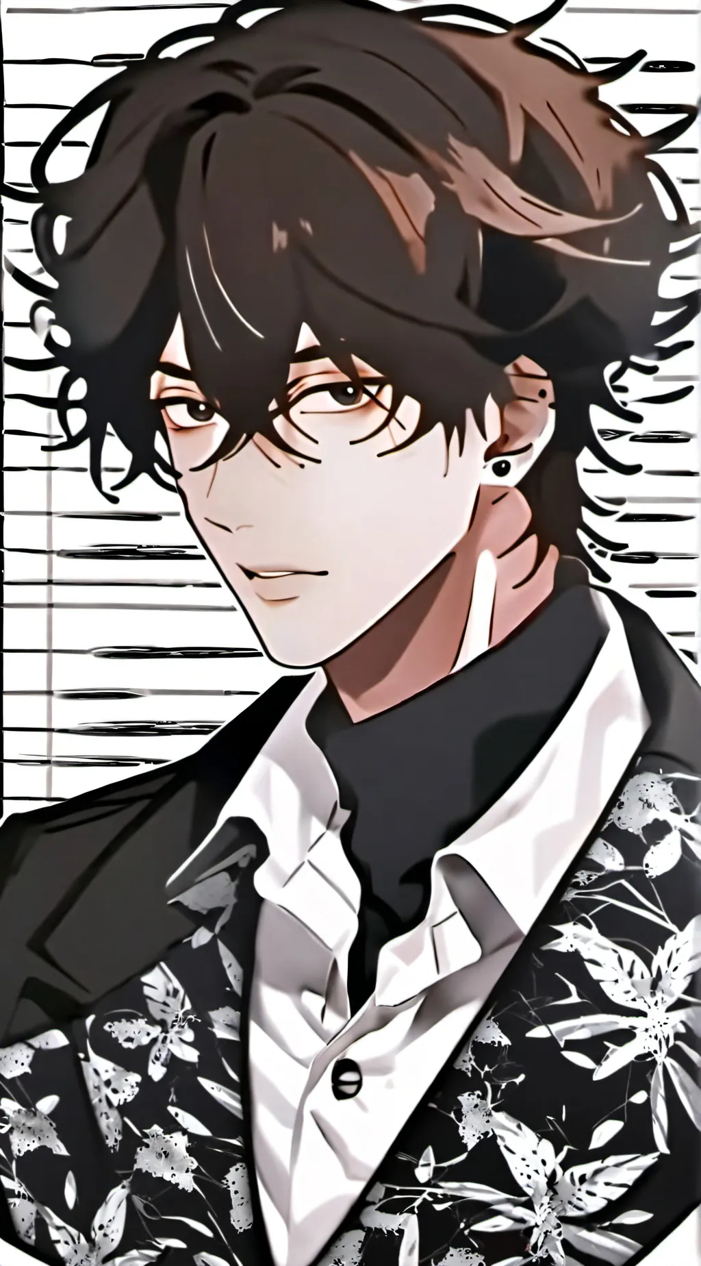 ai character: Mark background