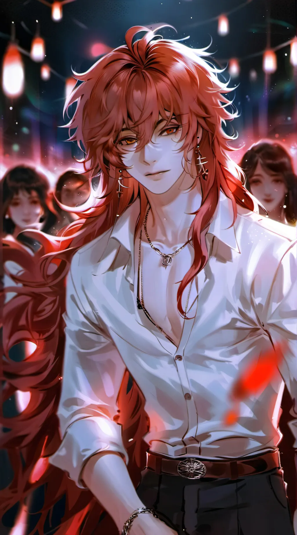 ai character: Prince jenisis  background