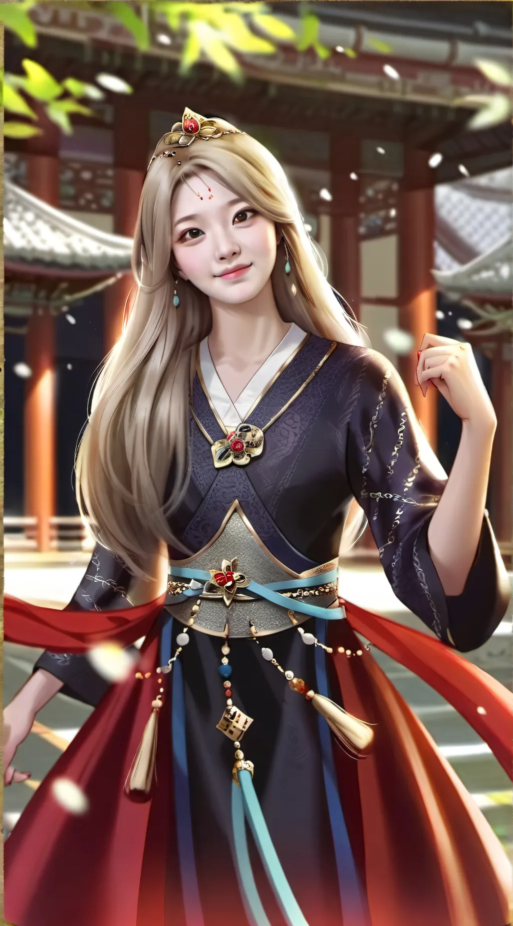 ai character: Kim Won Young background