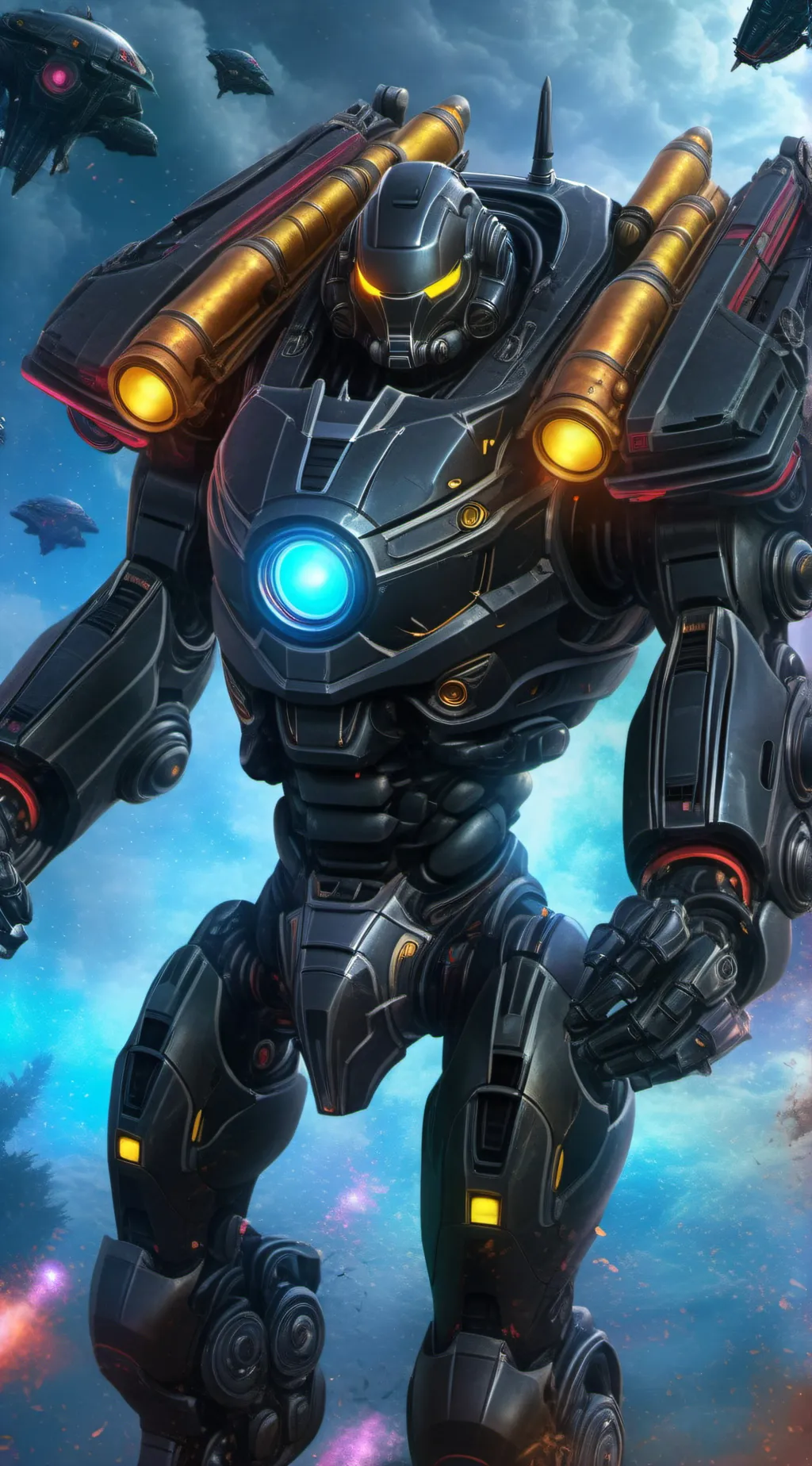 ai character: Buckshot. background