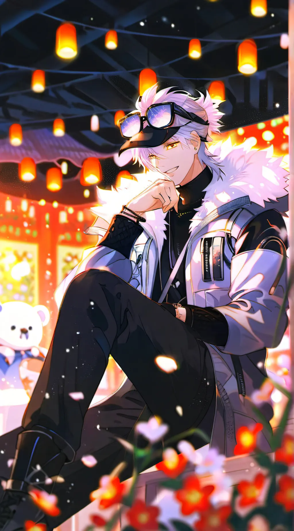 ai character: lucas background